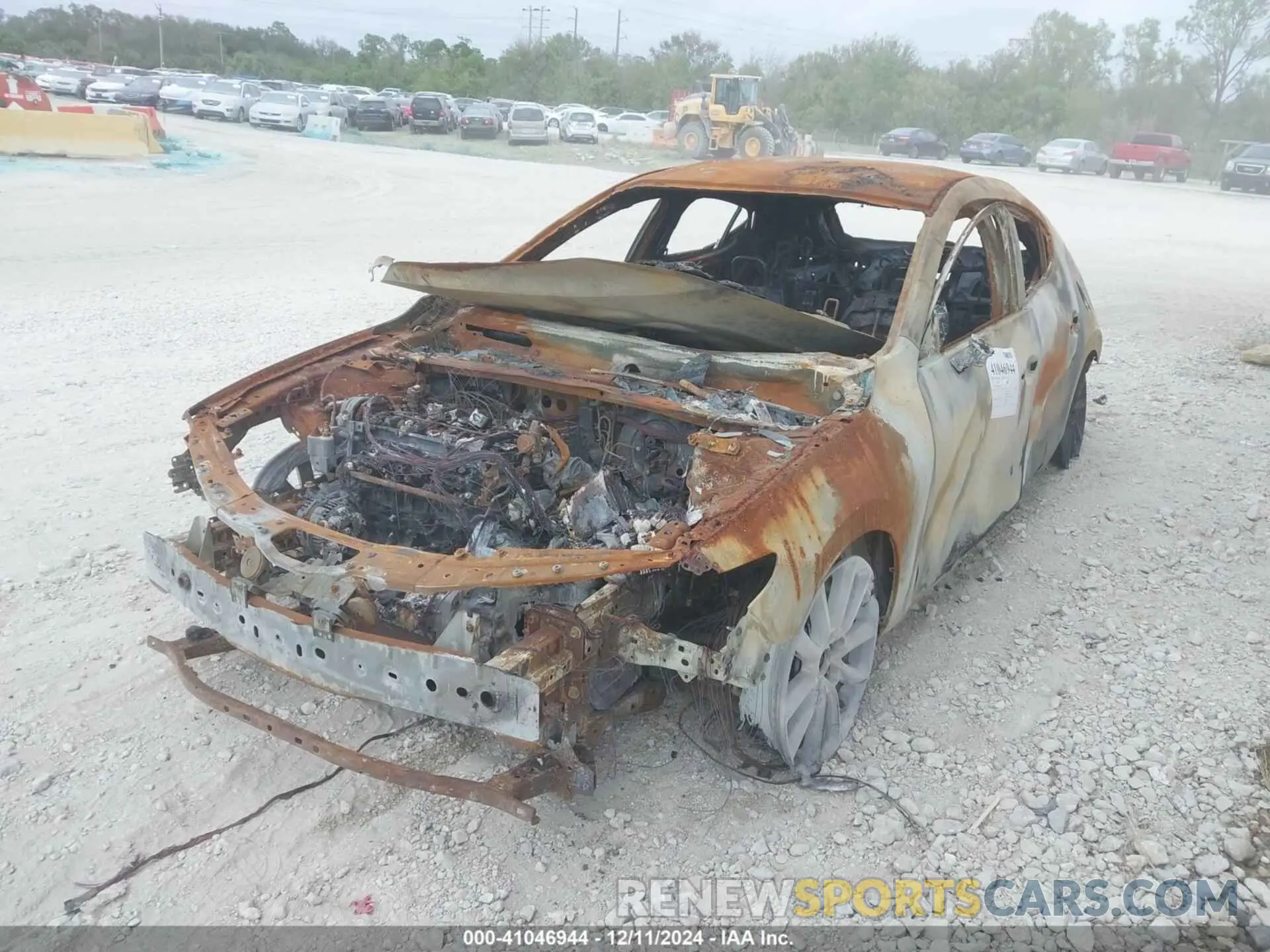 2 Photograph of a damaged car JM1BPALM0L1168289 MAZDA MAZDA3 2020