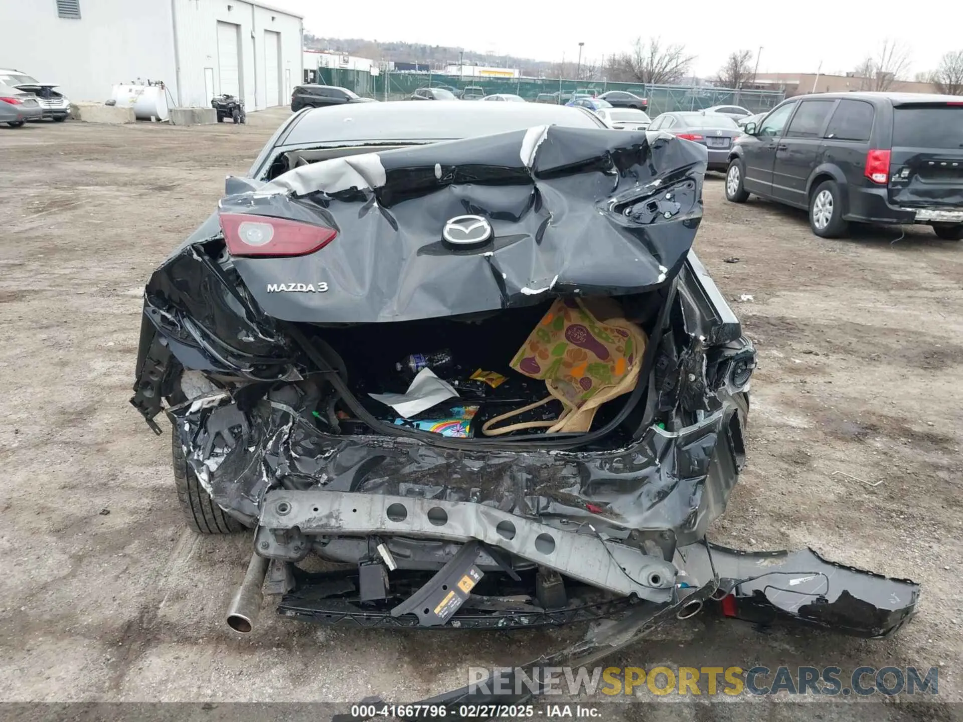 6 Photograph of a damaged car 3MZBPAAL5MM254841 MAZDA MAZDA3 2021