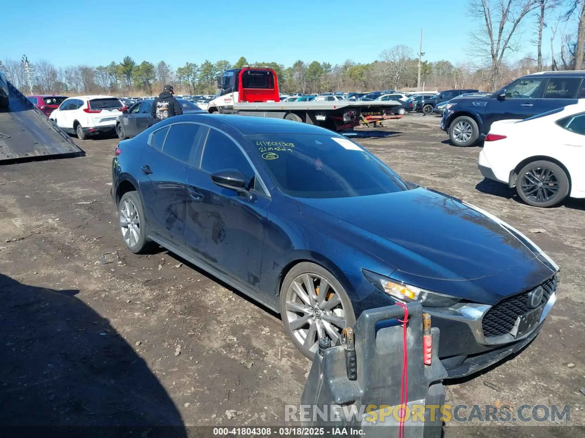 1 Photograph of a damaged car 3MZBPACL4MM252575 MAZDA MAZDA3 2021