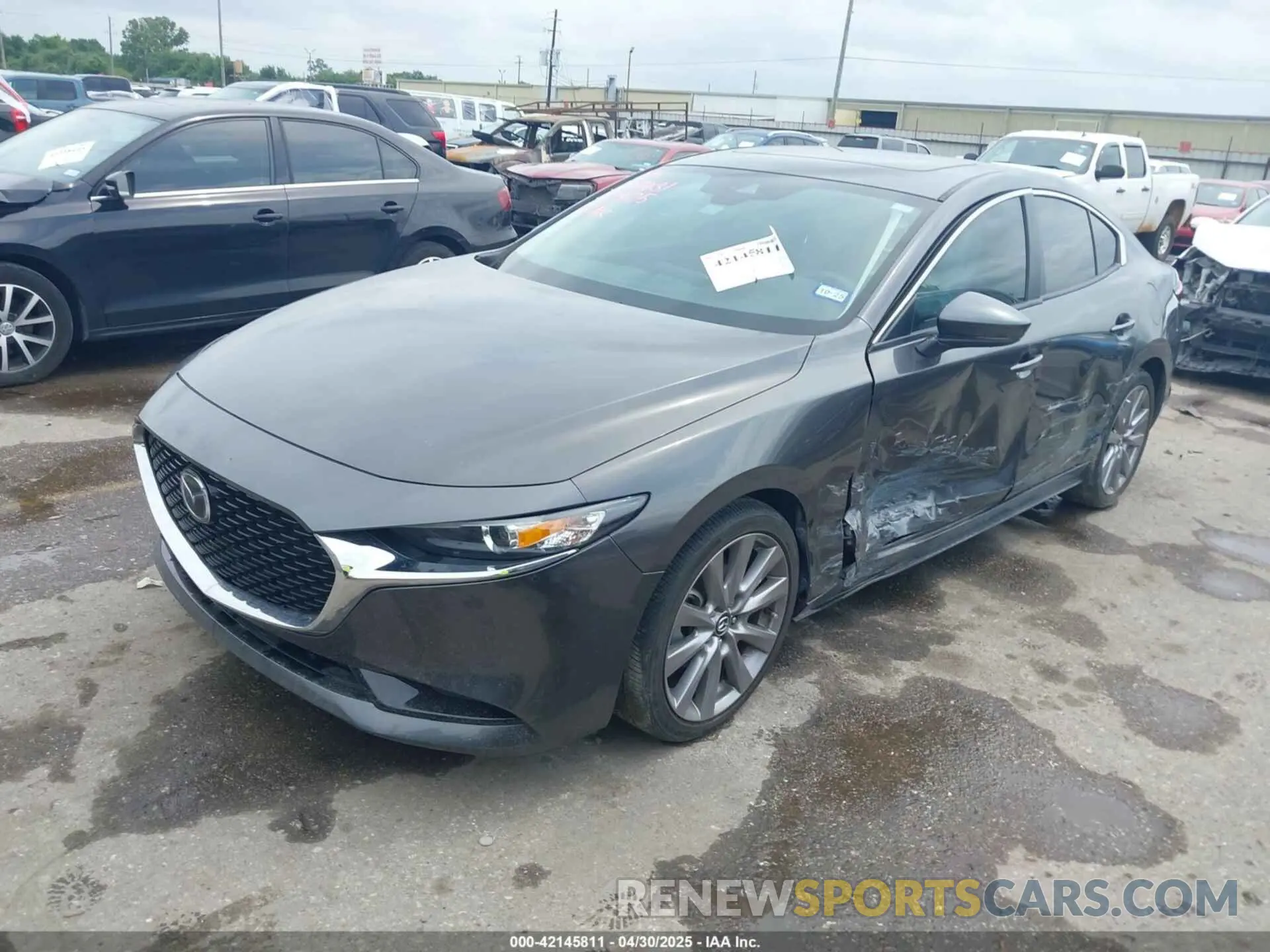 2 Photograph of a damaged car 3MZBPACL6MM252531 MAZDA MAZDA3 2021
