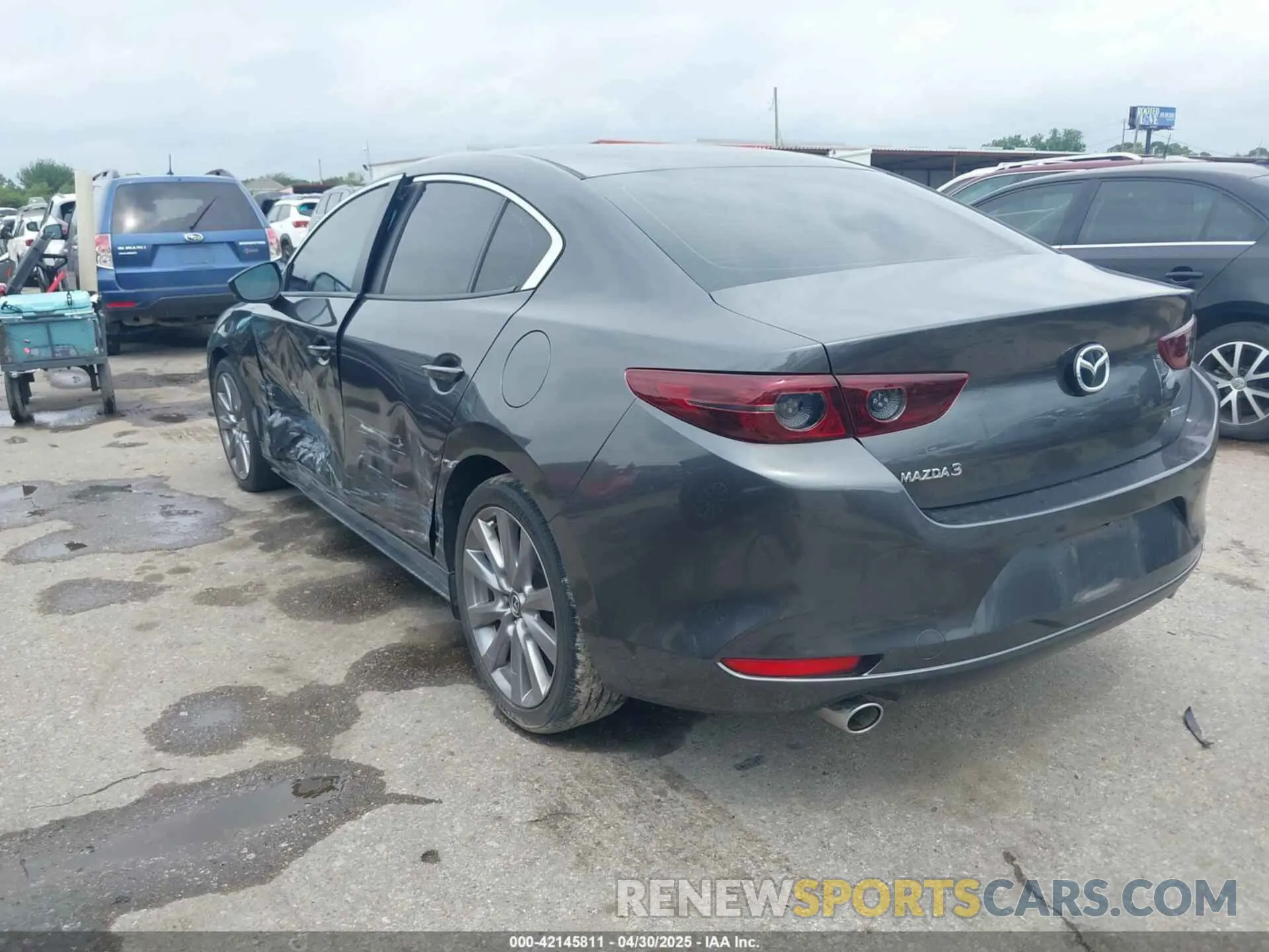 3 Photograph of a damaged car 3MZBPACL6MM252531 MAZDA MAZDA3 2021