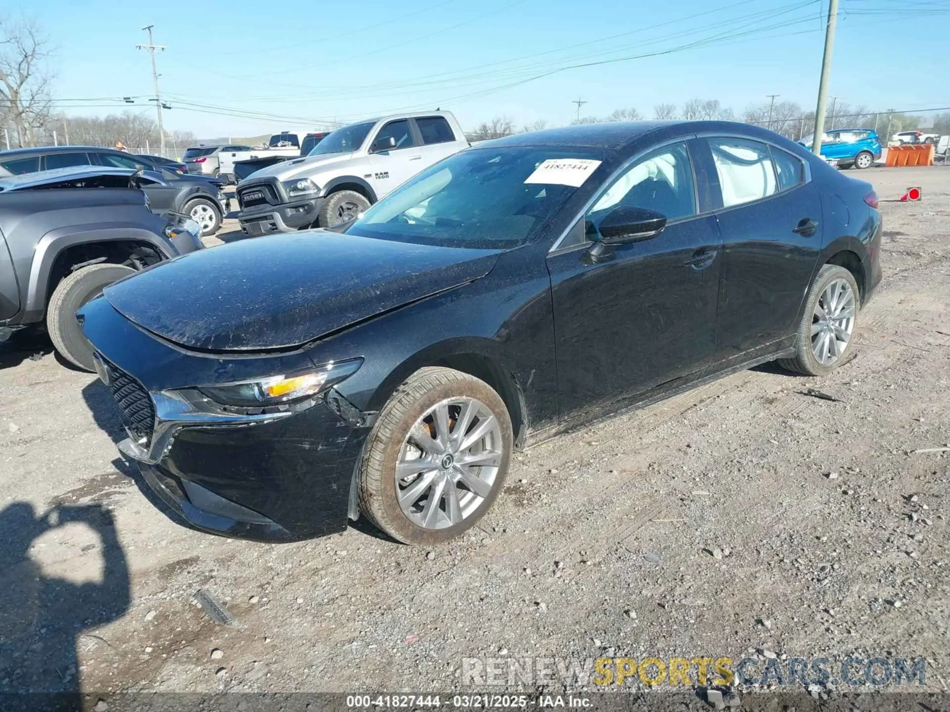2 Photograph of a damaged car 3MZBPBBL7MM251802 MAZDA MAZDA3 2021