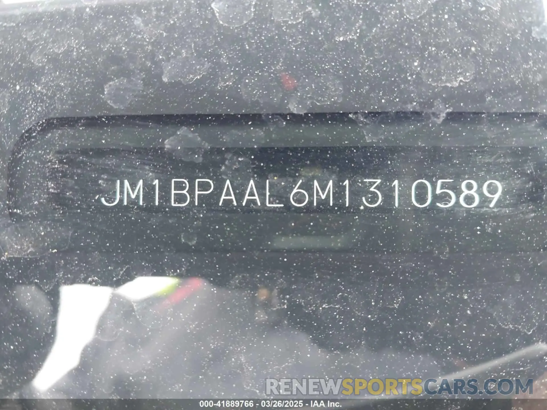 9 Фотография поврежденного автомобиля JM1BPAAL6M1310589 MAZDA MAZDA3 2021