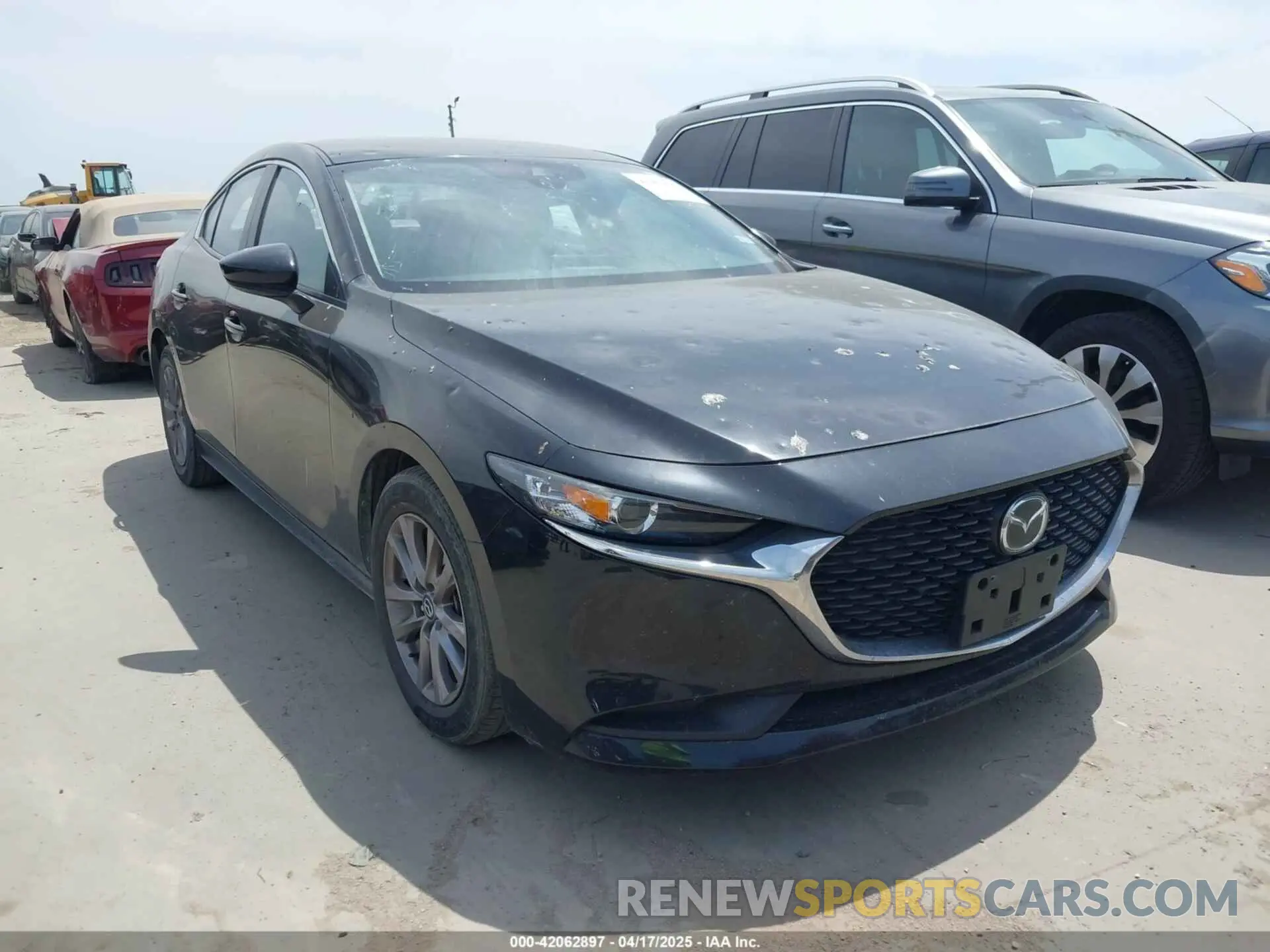 1 Photograph of a damaged car JM1BPAAL6M1318840 MAZDA MAZDA3 2021