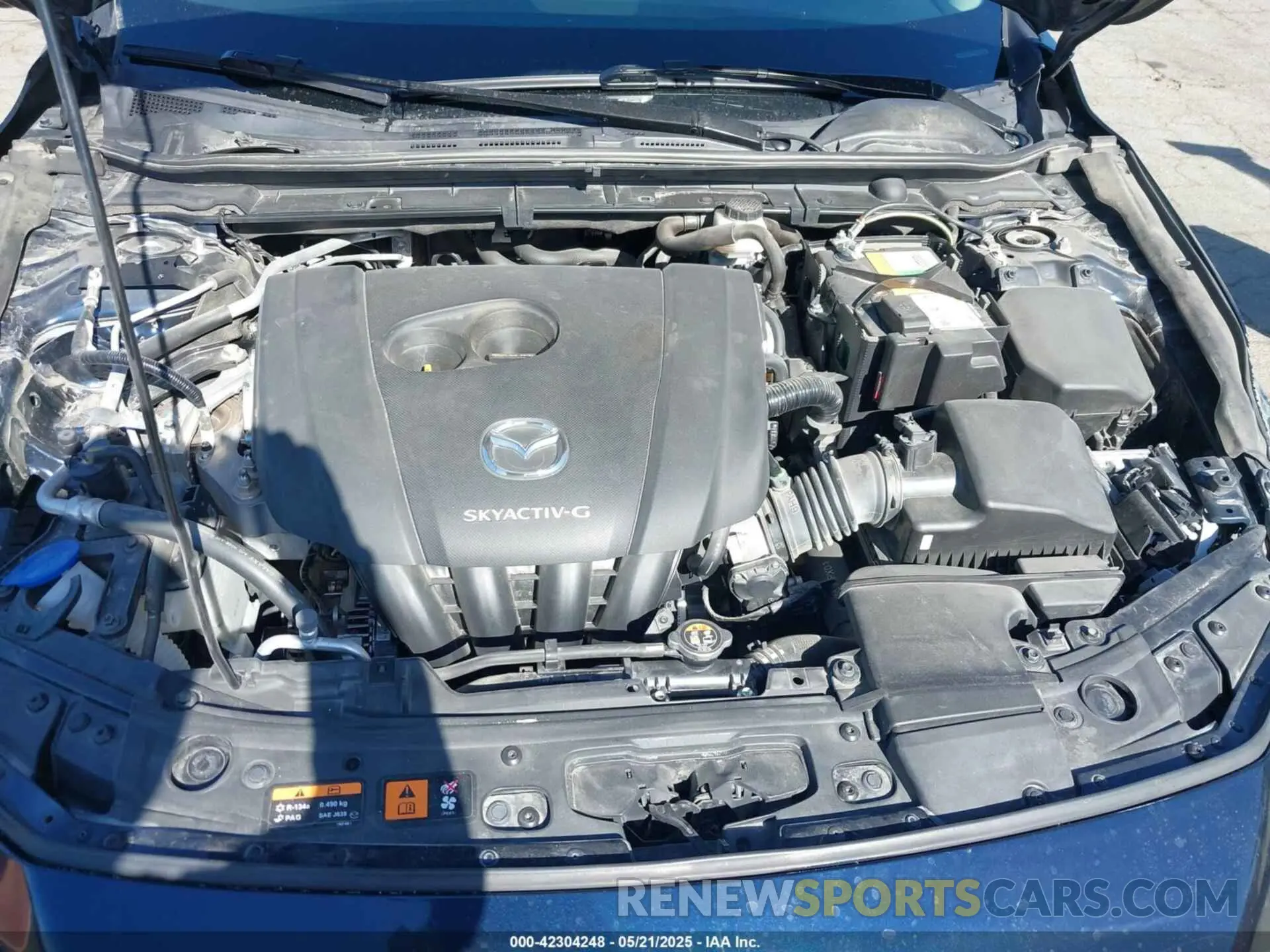 10 Фотография поврежденного автомобиля JM1BPAALXM1326956 MAZDA MAZDA3 2021