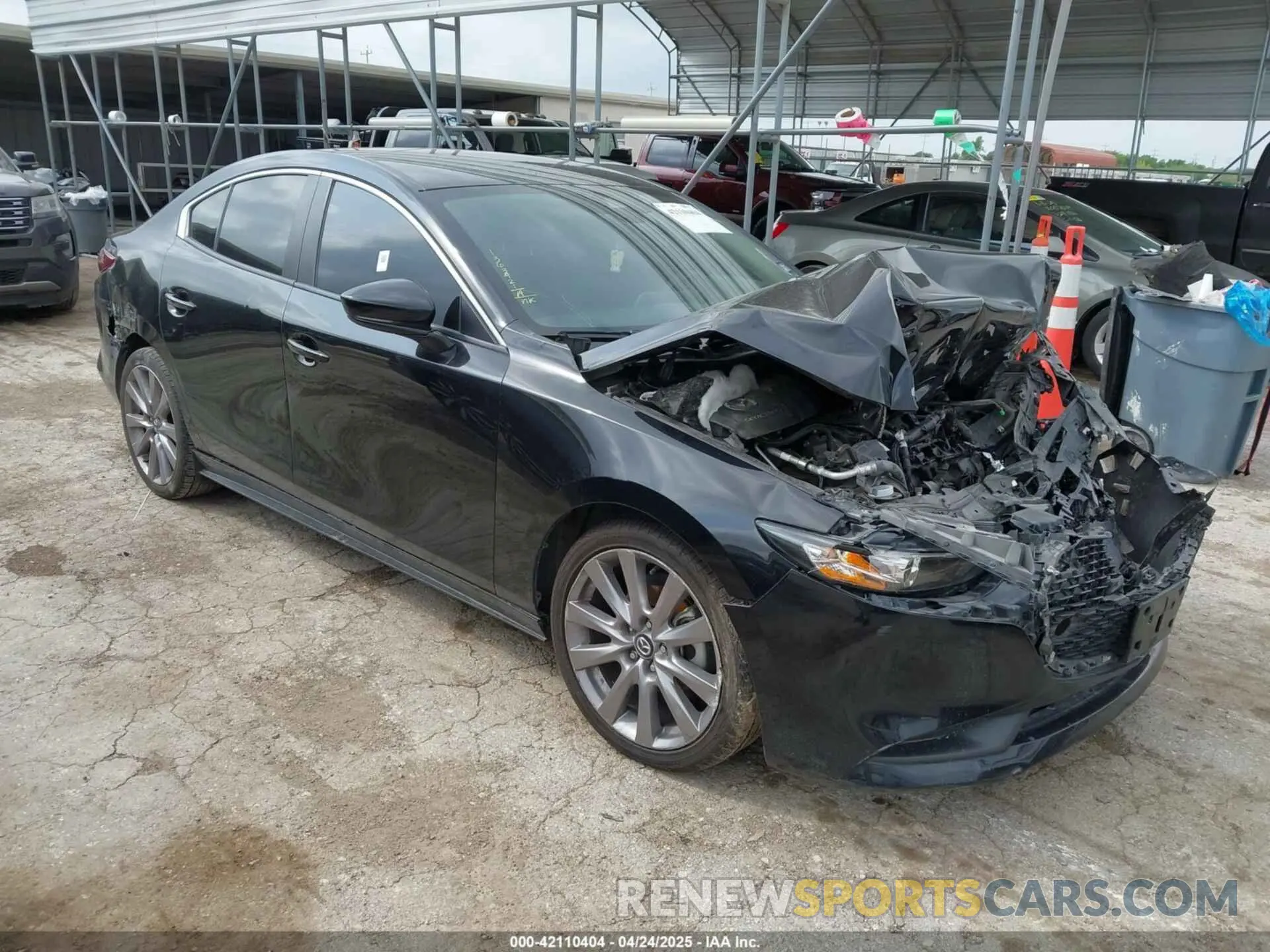 1 Фотография поврежденного автомобиля JM1BPABL0M1320646 MAZDA MAZDA3 2021