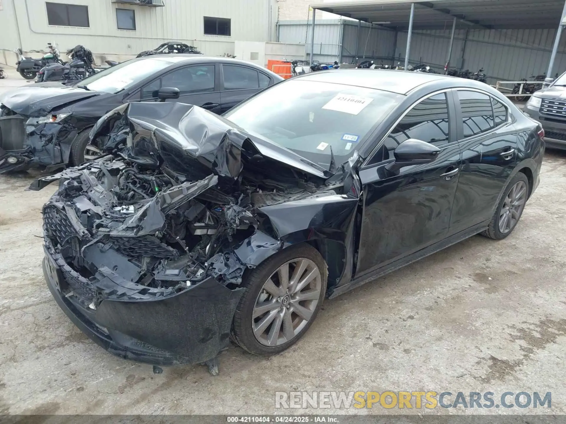 2 Фотография поврежденного автомобиля JM1BPABL0M1320646 MAZDA MAZDA3 2021