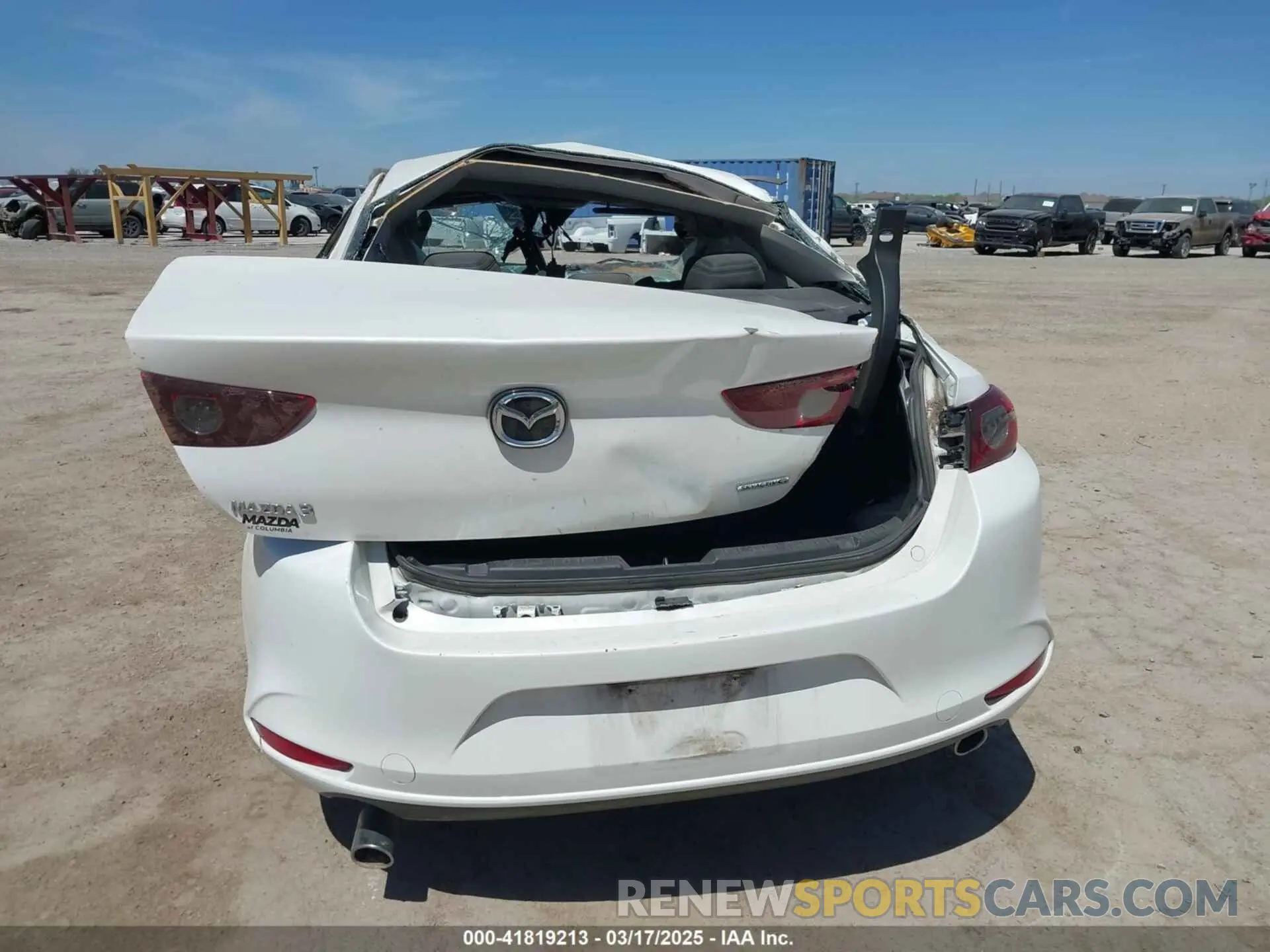 15 Photograph of a damaged car JM1BPABL0M1333705 MAZDA MAZDA3 2021