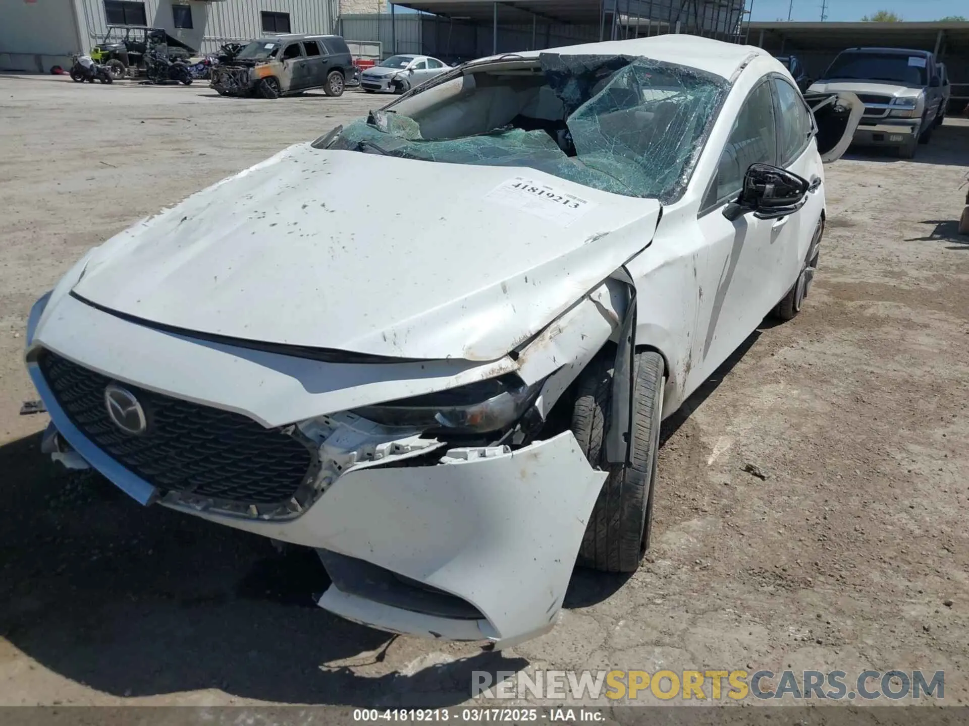 6 Photograph of a damaged car JM1BPABL0M1333705 MAZDA MAZDA3 2021