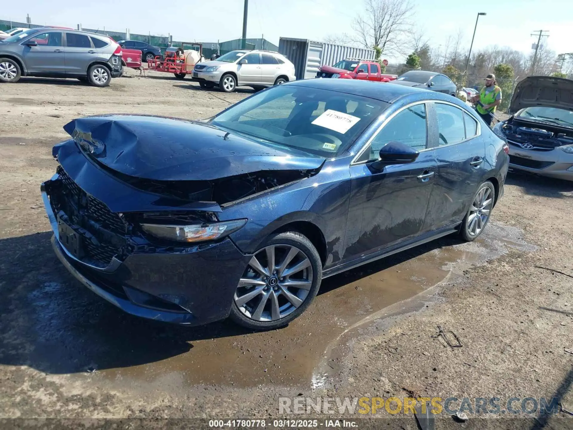 2 Фотография поврежденного автомобиля JM1BPABL4M1326899 MAZDA MAZDA3 2021