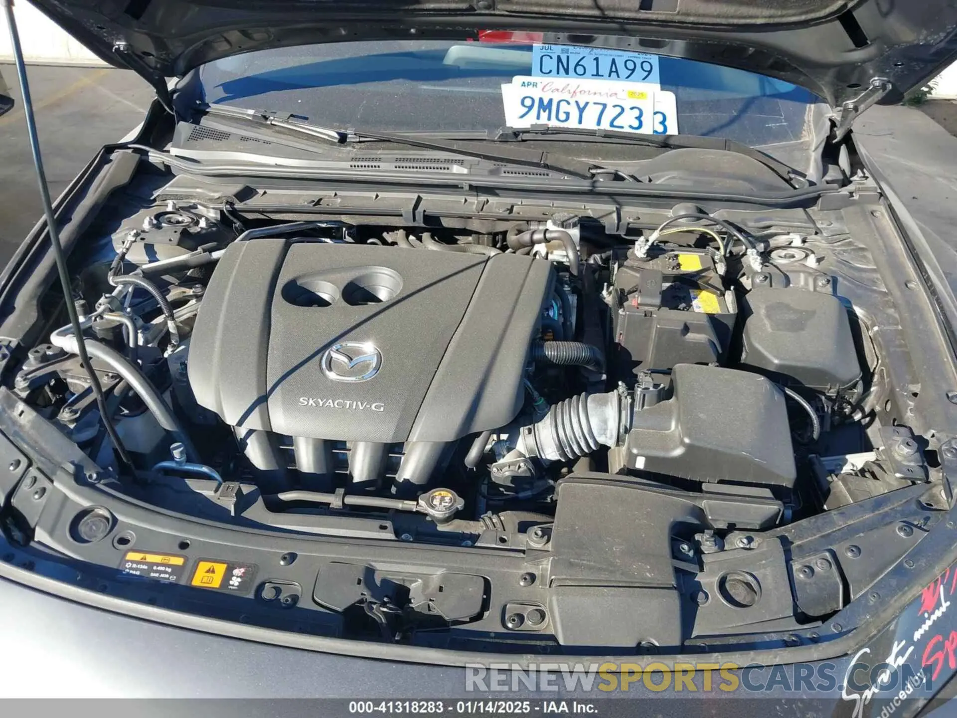 10 Фотография поврежденного автомобиля JM1BPABL6M1328881 MAZDA MAZDA3 2021