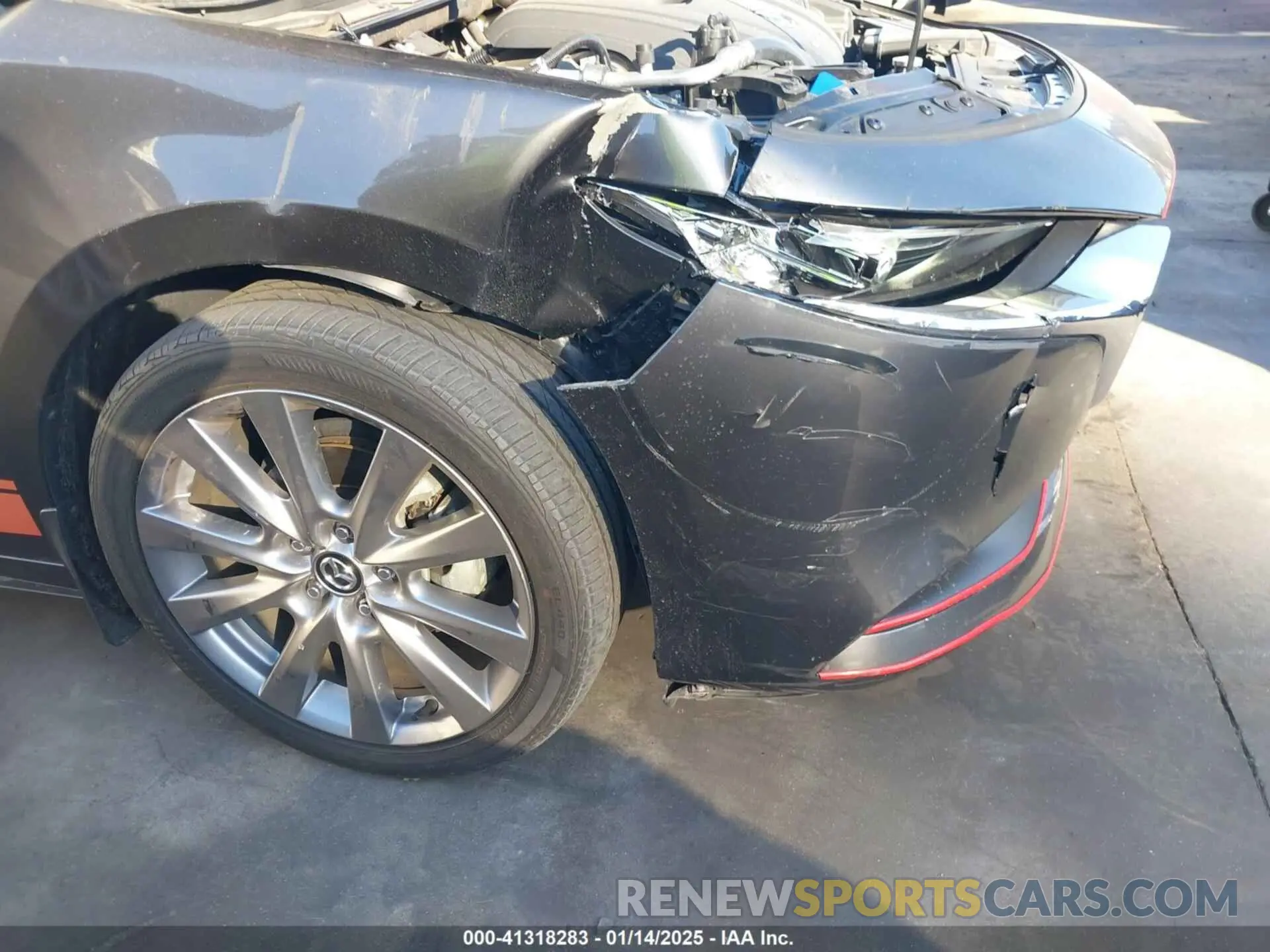 18 Фотография поврежденного автомобиля JM1BPABL6M1328881 MAZDA MAZDA3 2021