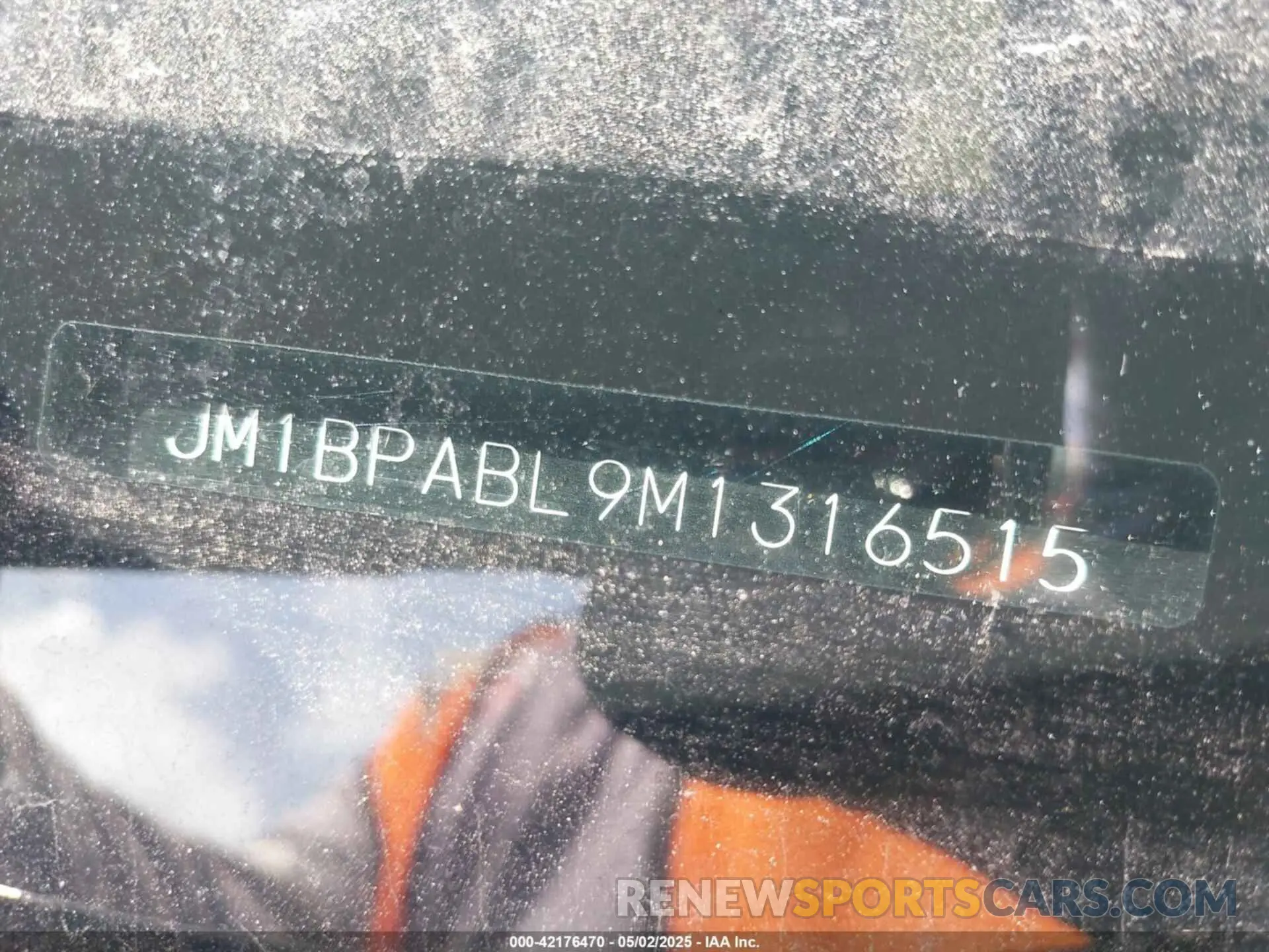 9 Фотография поврежденного автомобиля JM1BPABL9M1316515 MAZDA MAZDA3 2021