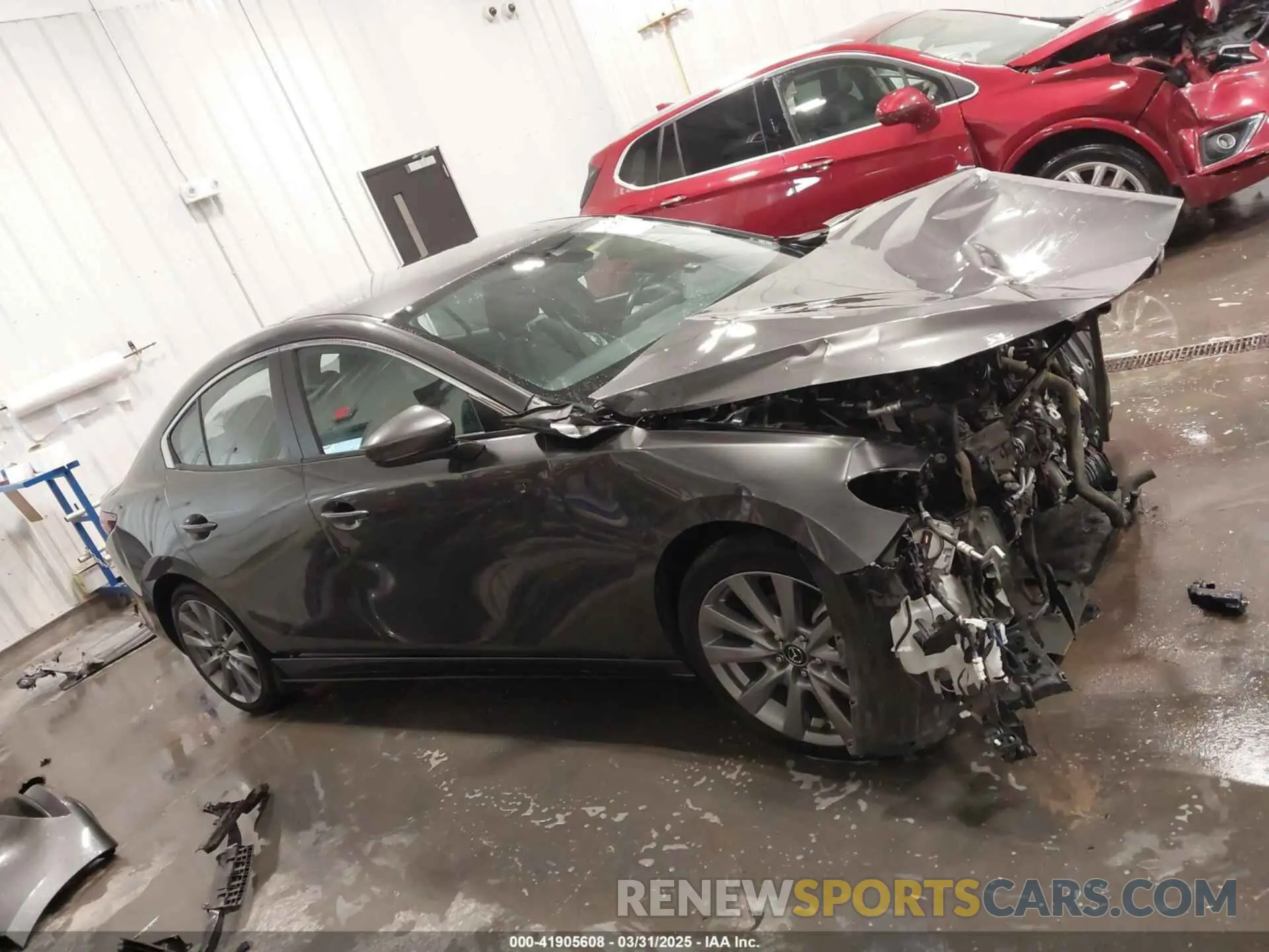 14 Photograph of a damaged car JM1BPABL9M1336182 MAZDA MAZDA3 2021