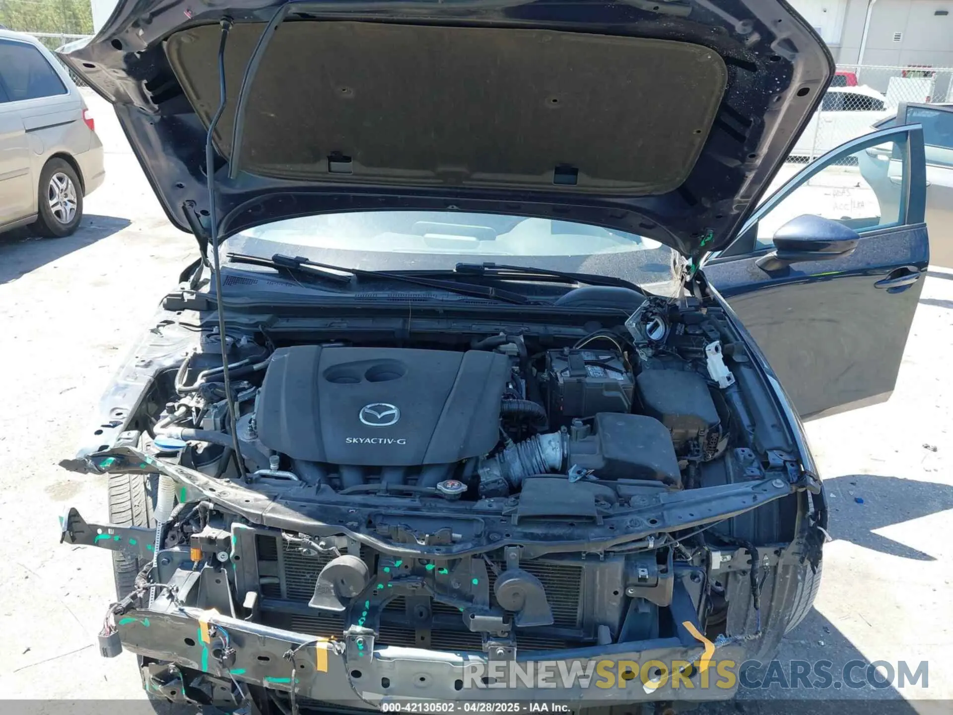 10 Photograph of a damaged car JM1BPABLXM1326518 MAZDA MAZDA3 2021