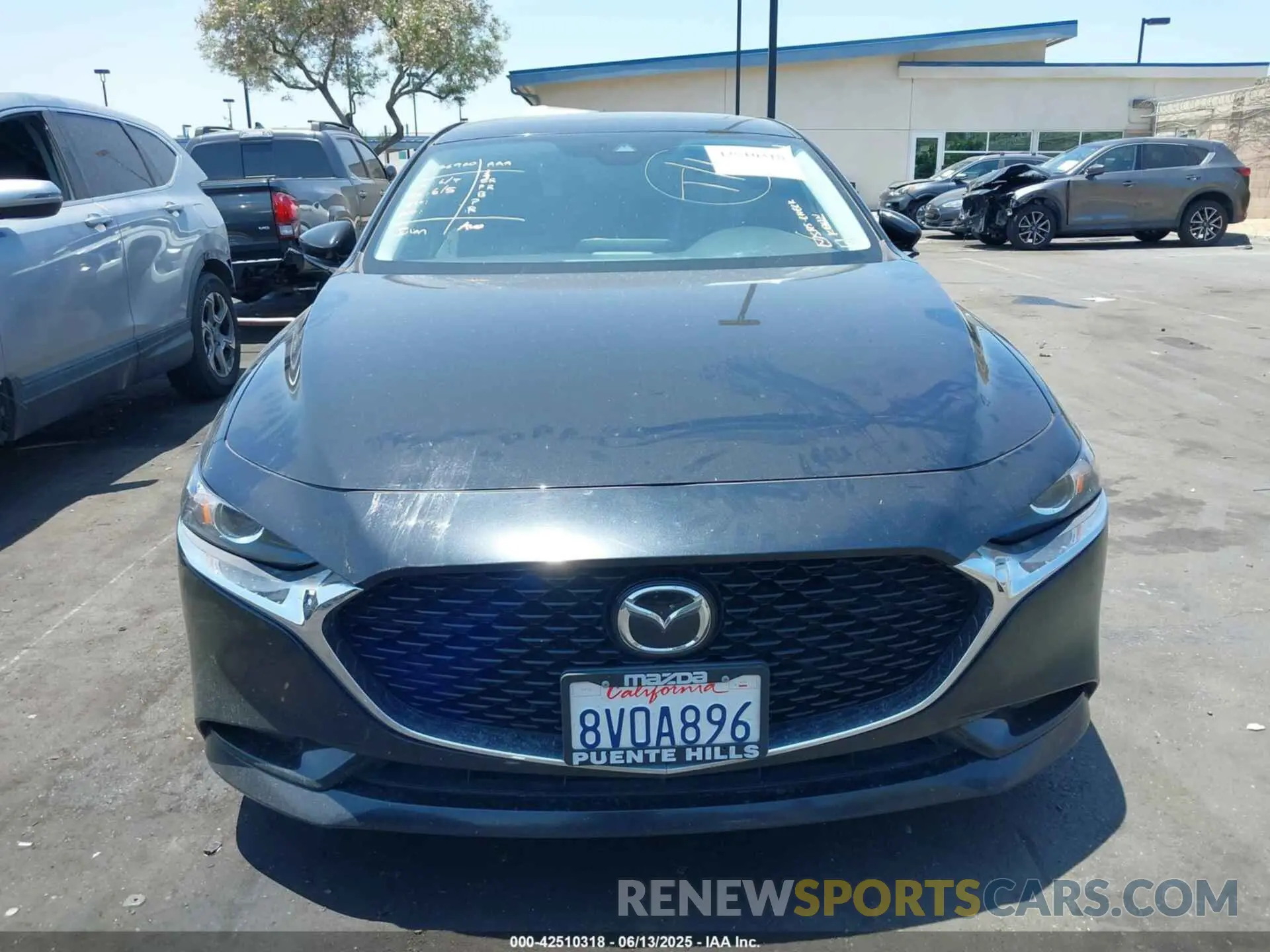 13 Photograph of a damaged car JM1BPACL2M1327726 MAZDA MAZDA3 2021