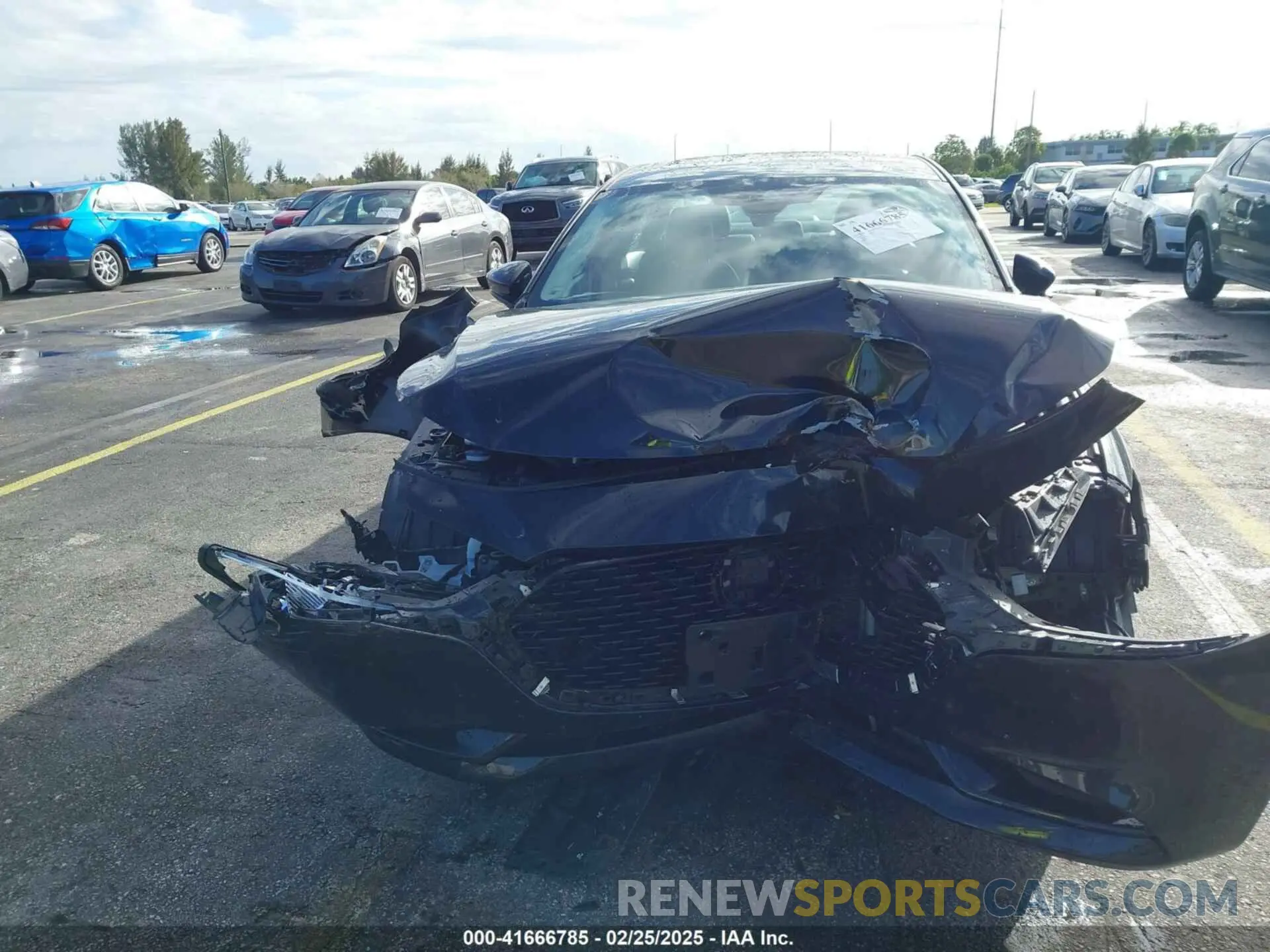 6 Photograph of a damaged car JM1BPADL7M1303484 MAZDA MAZDA3 2021