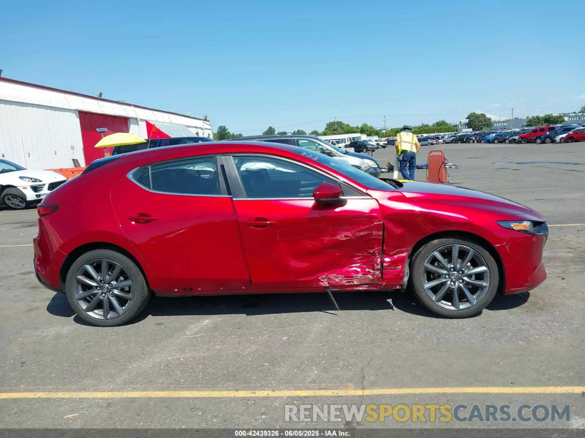13 Photograph of a damaged car JM1BPAKL4M1336168 MAZDA MAZDA3 2021