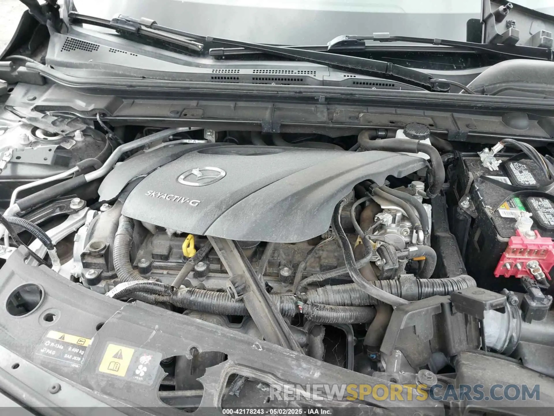 10 Фотография поврежденного автомобиля JM1BPAML1M1318708 MAZDA MAZDA3 2021