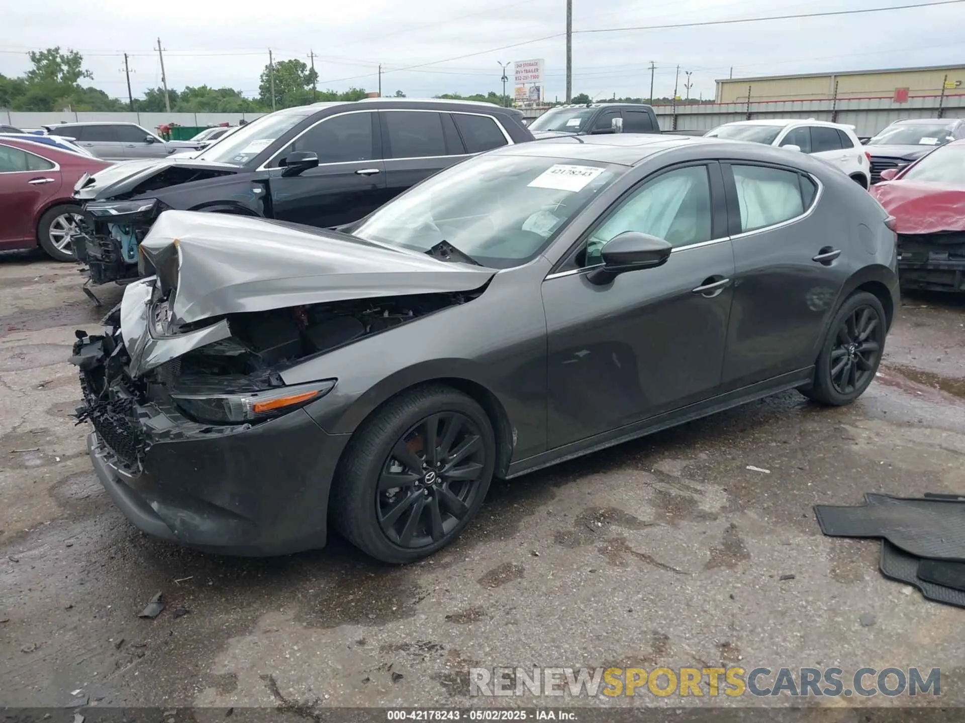 2 Фотография поврежденного автомобиля JM1BPAML1M1318708 MAZDA MAZDA3 2021