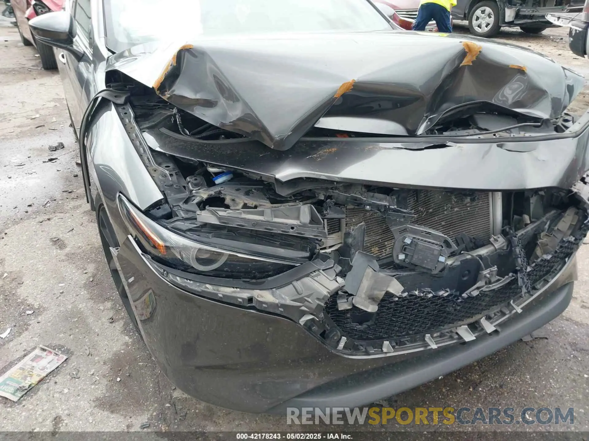 6 Фотография поврежденного автомобиля JM1BPAML1M1318708 MAZDA MAZDA3 2021