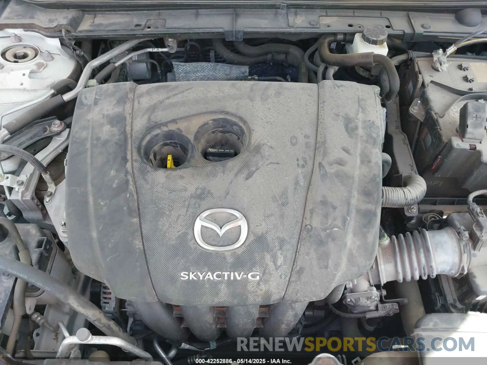 10 Фотография поврежденного автомобиля JM1BPAML5M1402899 MAZDA MAZDA3 2021