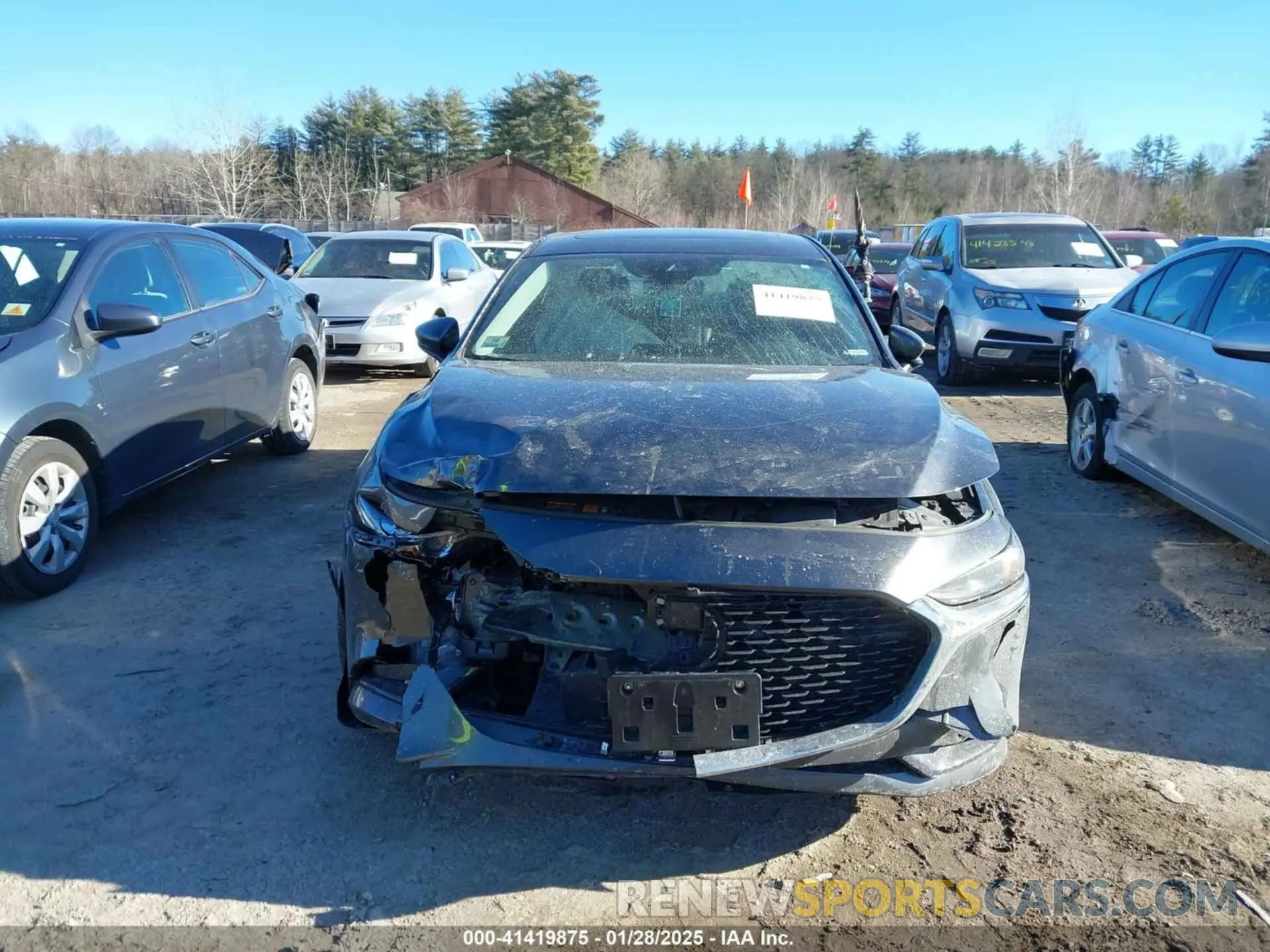12 Photograph of a damaged car 3MZBPACL4NM309701 MAZDA MAZDA3 2022