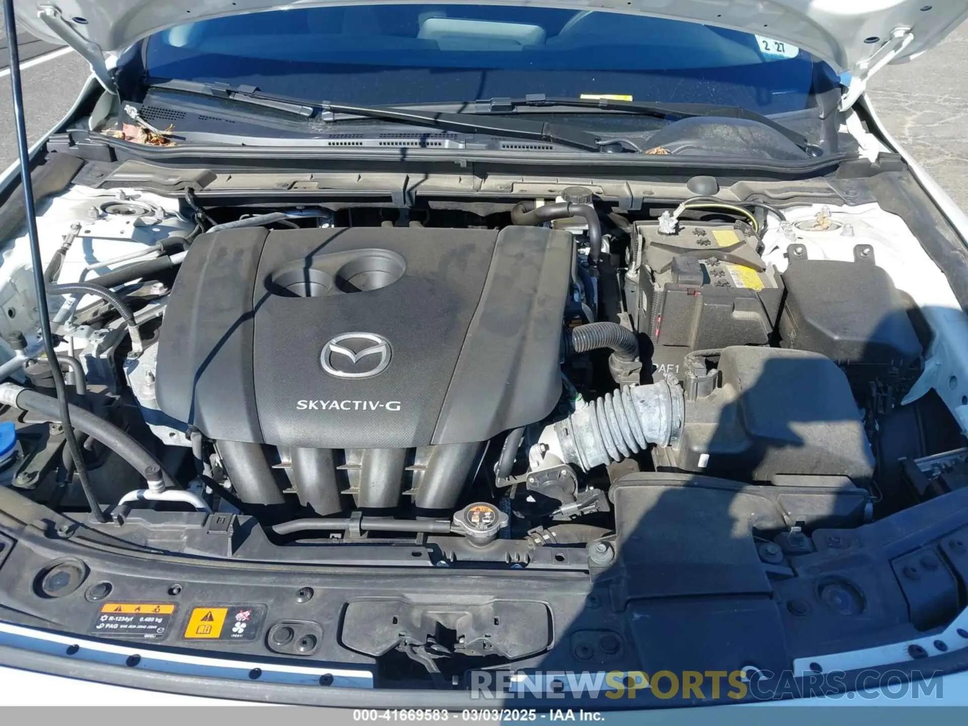 10 Photograph of a damaged car JM1BPAALXN1508318 MAZDA MAZDA3 2022