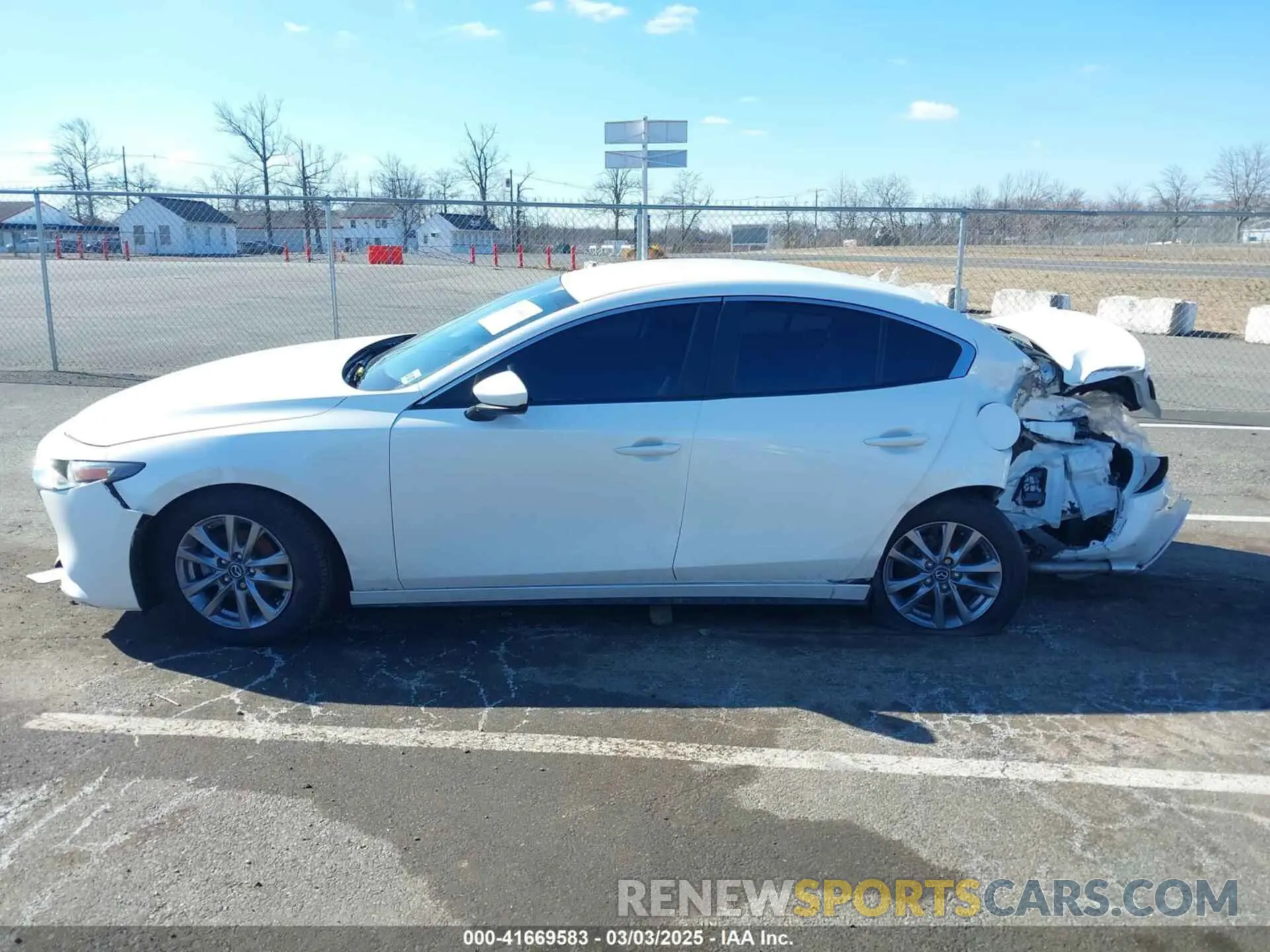 14 Photograph of a damaged car JM1BPAALXN1508318 MAZDA MAZDA3 2022