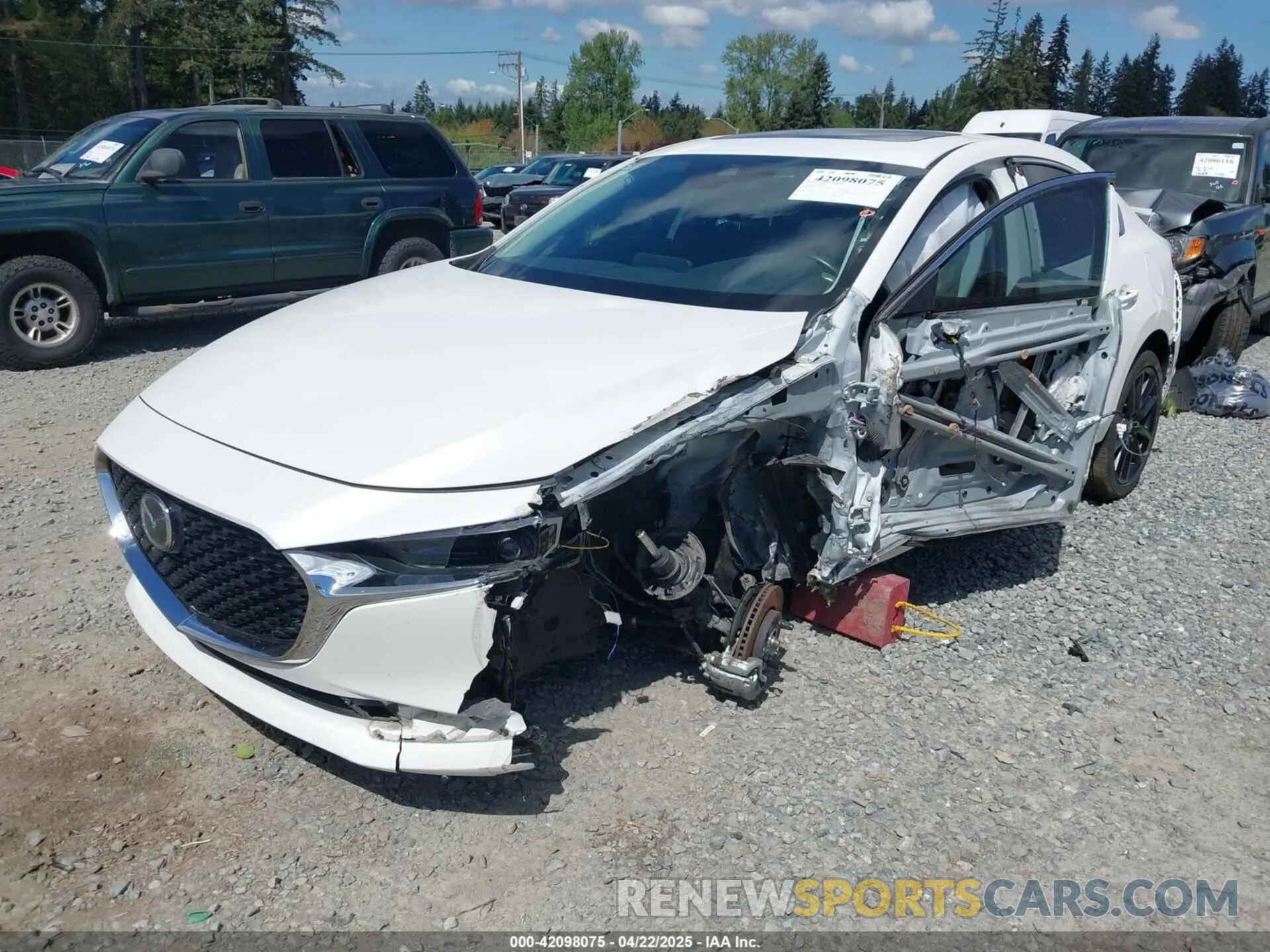 2 Photograph of a damaged car 3MZBPACM9PM377164 MAZDA MAZDA3 2023