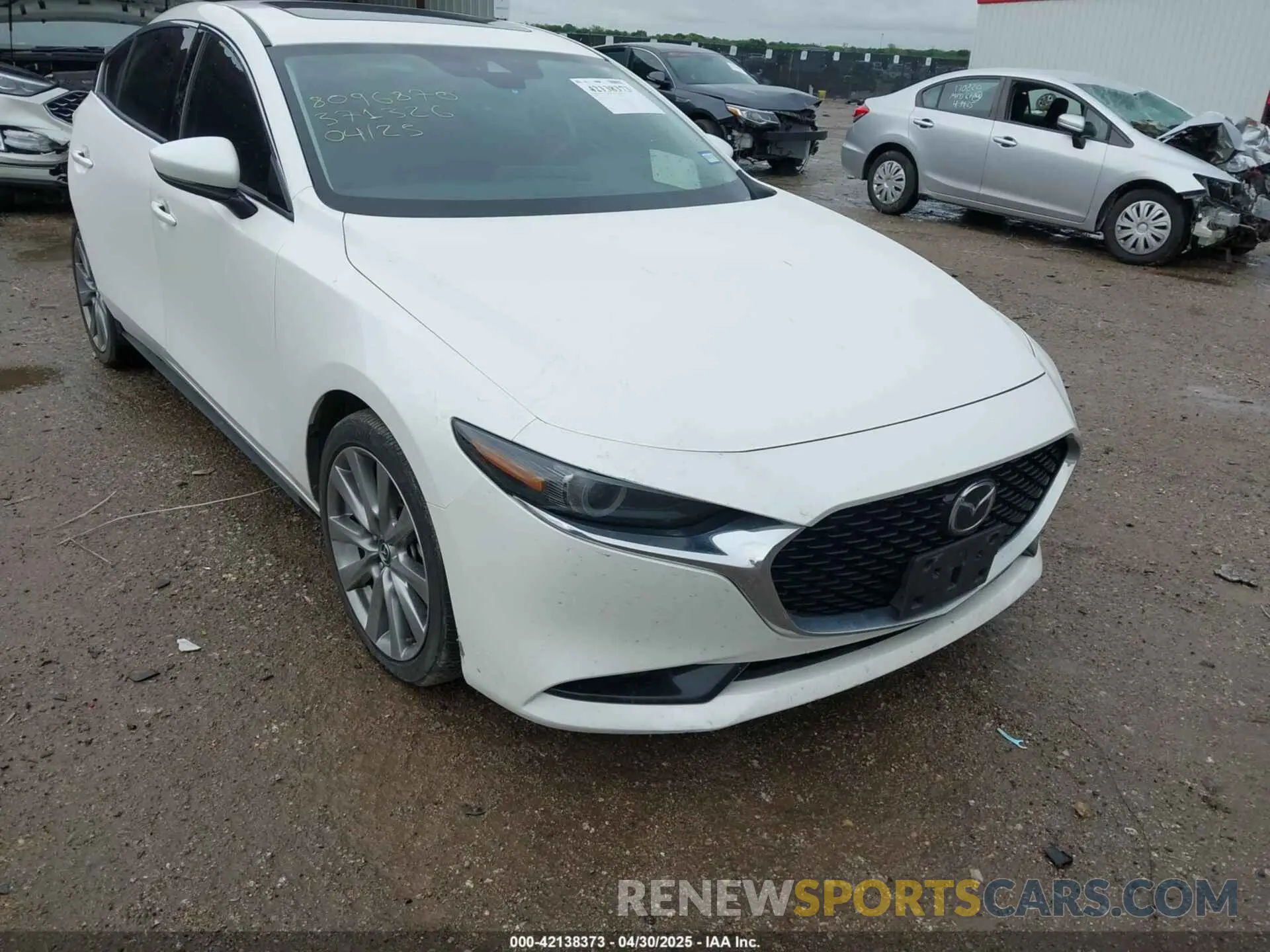 1 Photograph of a damaged car 3MZBPBDM6PM371326 MAZDA MAZDA3 2023