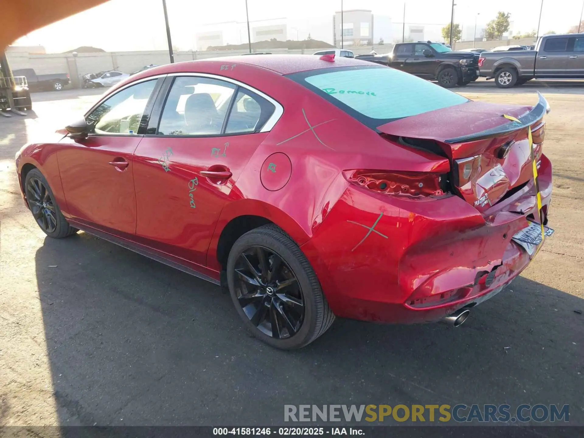 3 Photograph of a damaged car 3MZBPBEYXPM365725 MAZDA MAZDA3 2023