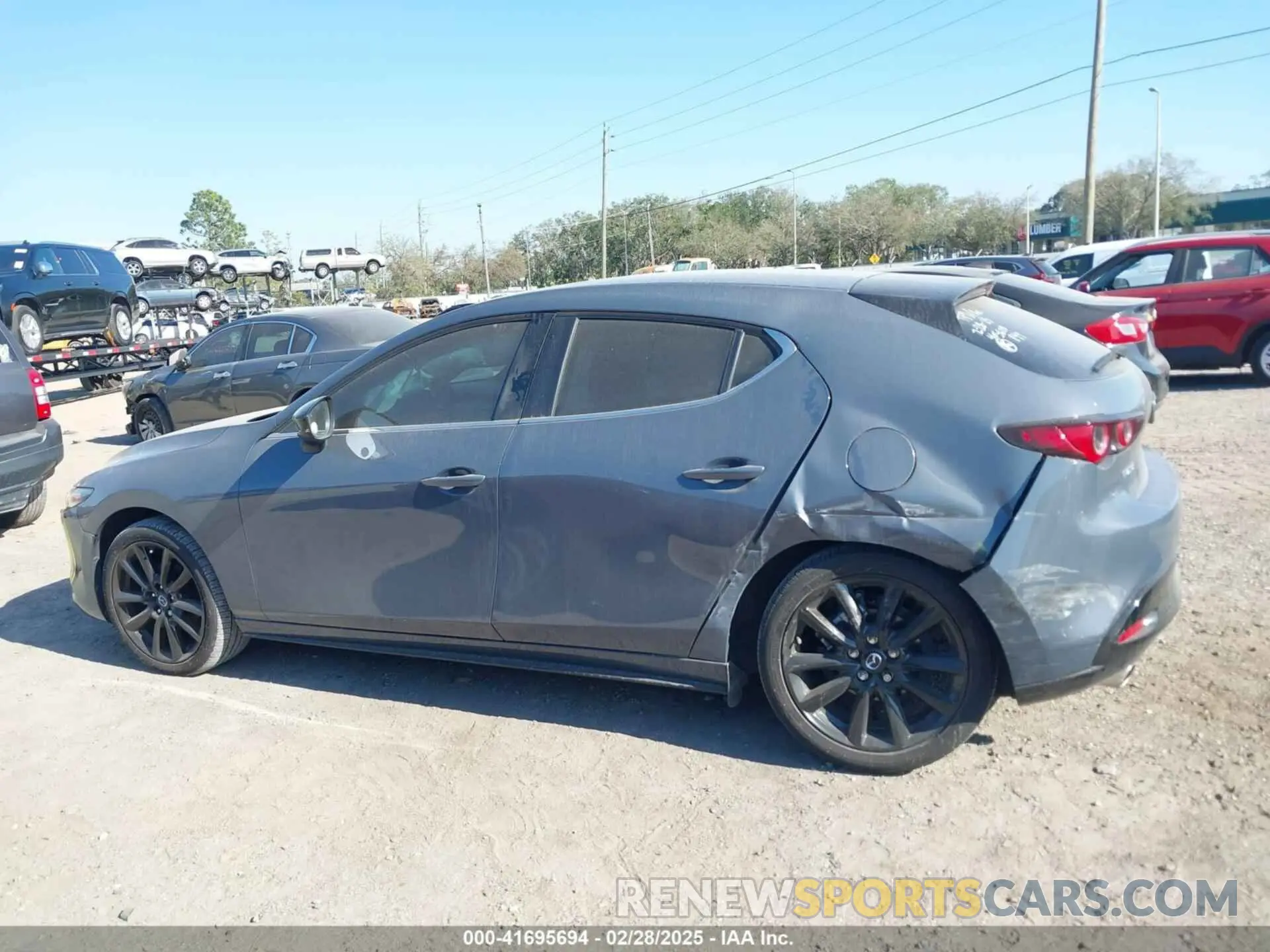 14 Photograph of a damaged car JM1BPALM2P1614934 MAZDA MAZDA3 2023