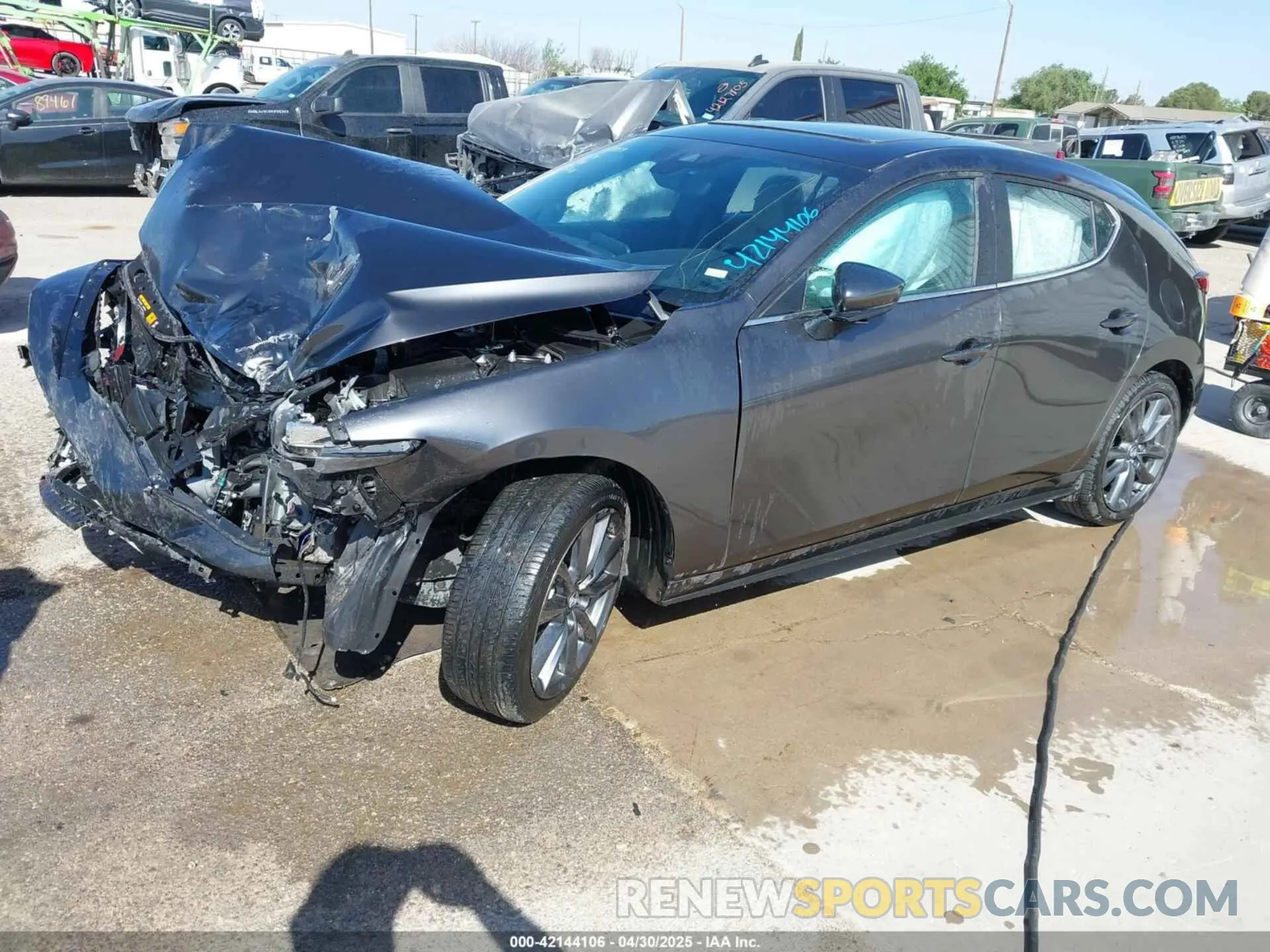 2 Фотография поврежденного автомобиля JM1BPALM6P1610353 MAZDA MAZDA3 2023