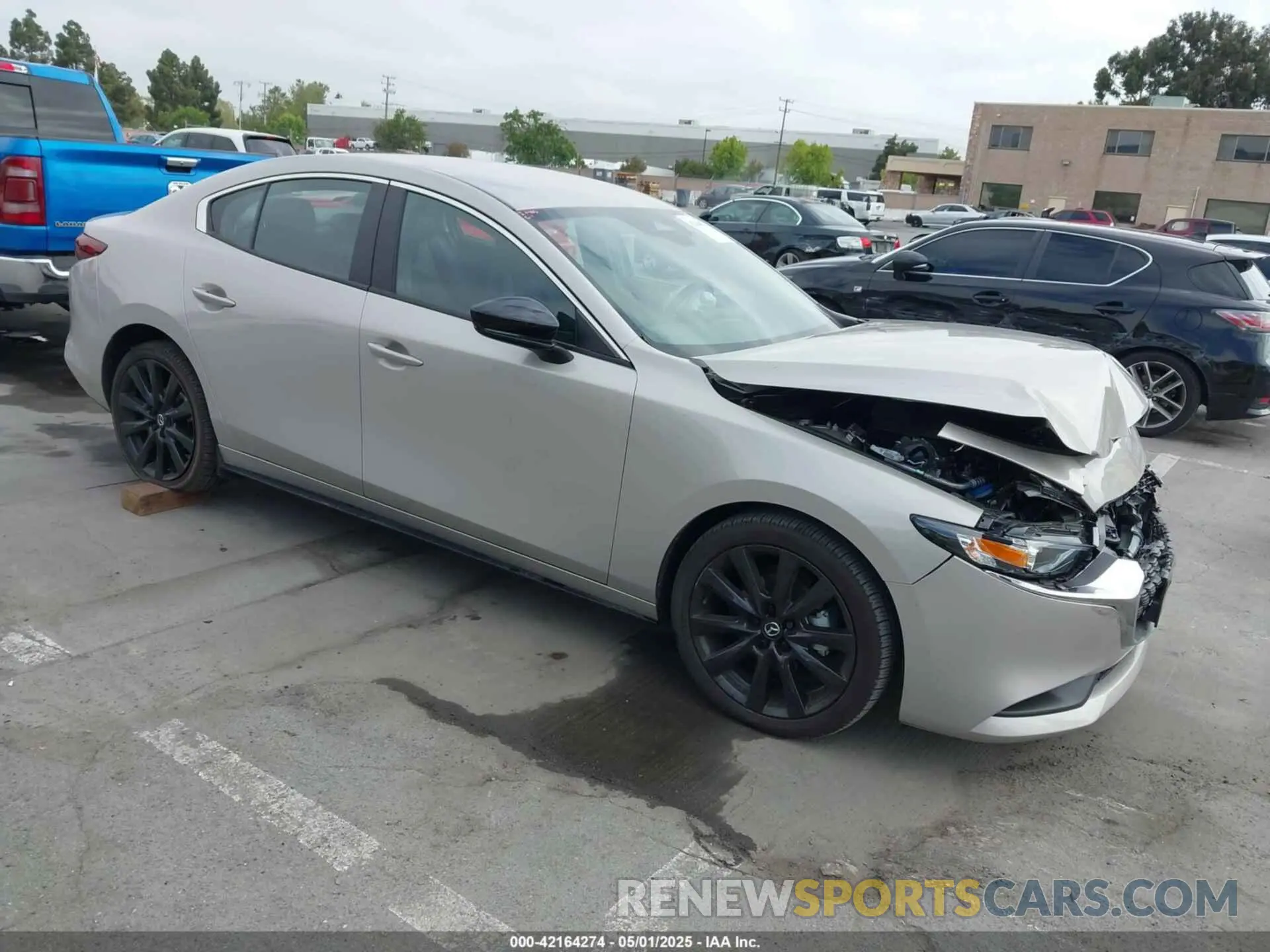 1 Photograph of a damaged car 3MZBPABM2RM422045 MAZDA MAZDA3 2024