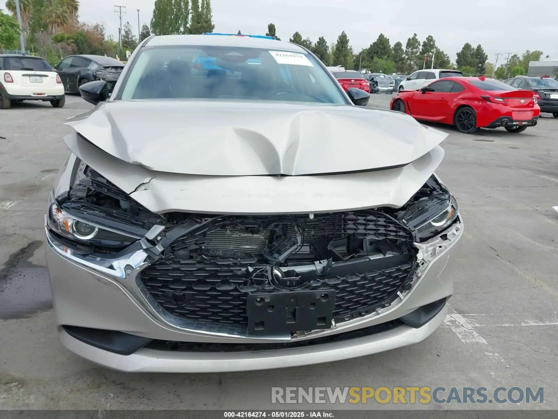 12 Photograph of a damaged car 3MZBPABM2RM422045 MAZDA MAZDA3 2024