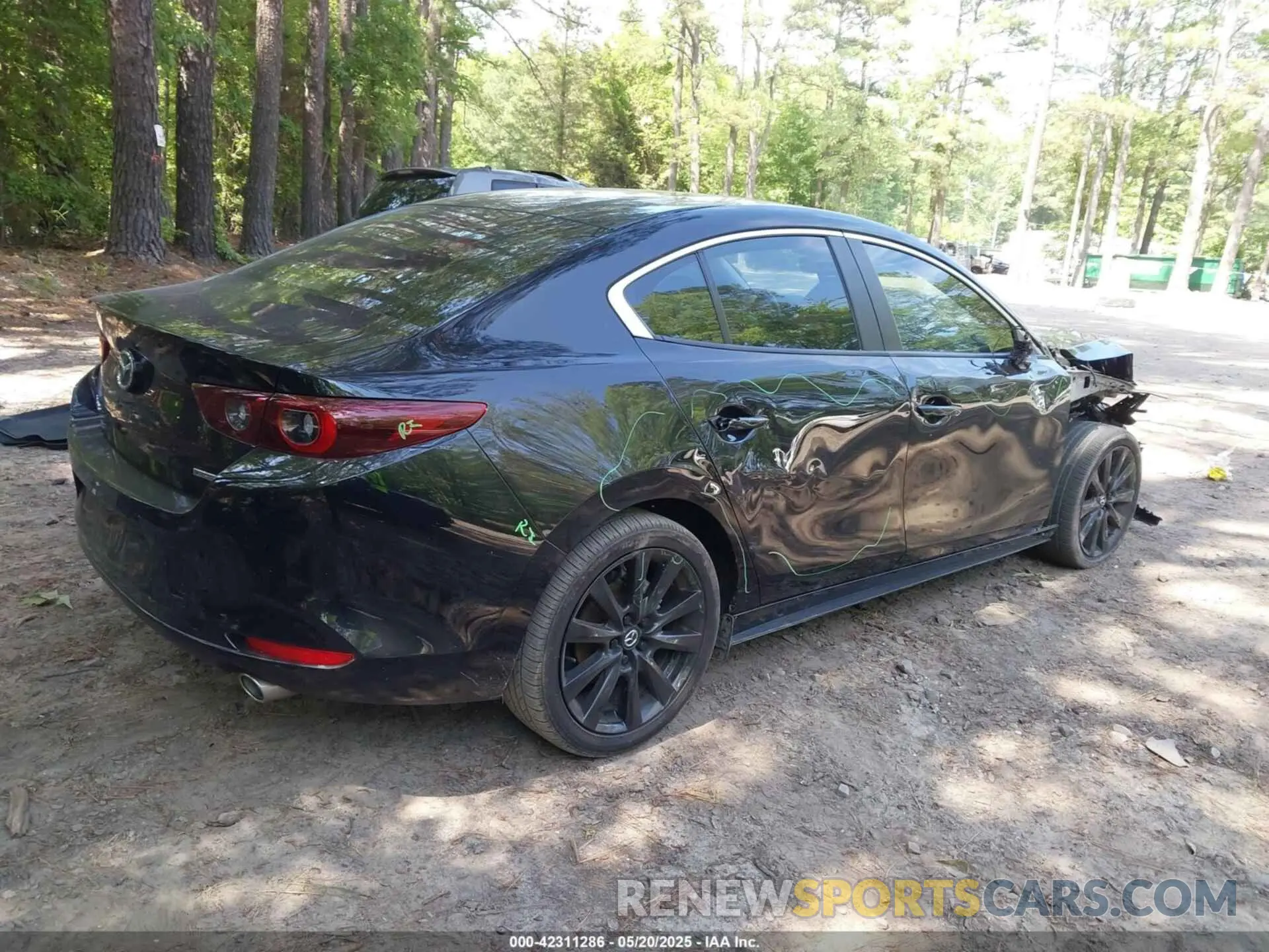 4 Фотография поврежденного автомобиля 3MZBPABM8RM412278 MAZDA MAZDA3 2024