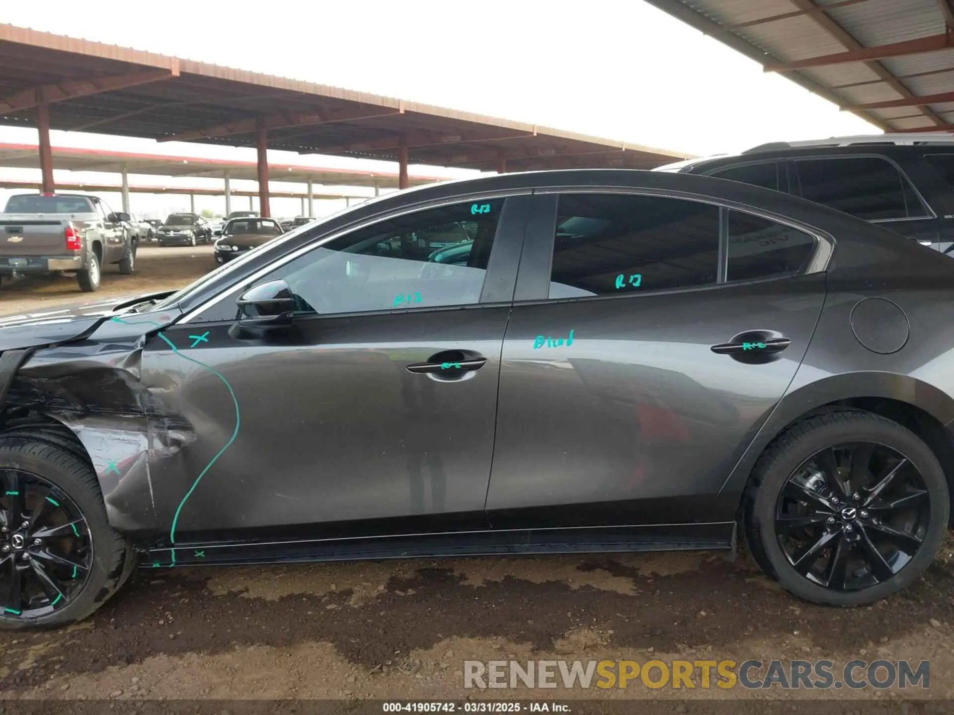 14 Photograph of a damaged car 3MZBPABM8RM414371 MAZDA MAZDA3 2024