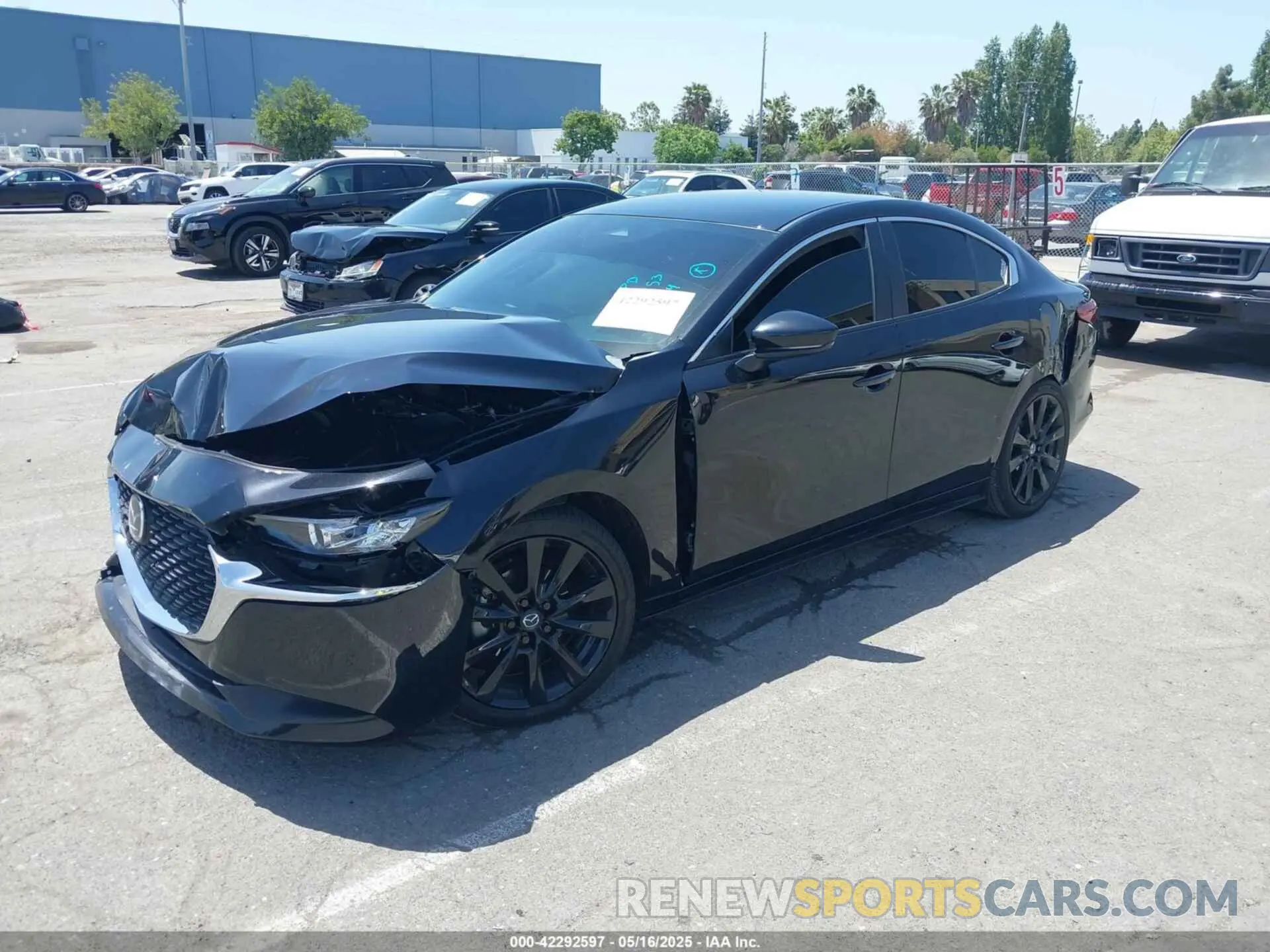 2 Photograph of a damaged car 3MZBPABM9RM434712 MAZDA MAZDA3 2024