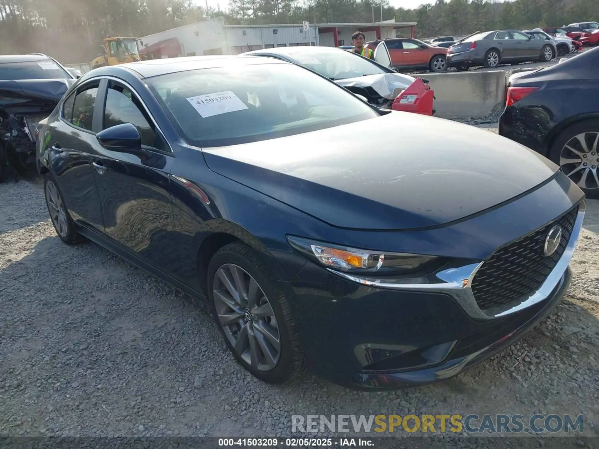 1 Photograph of a damaged car 3MZBPACMXRM435446 MAZDA MAZDA3 2024