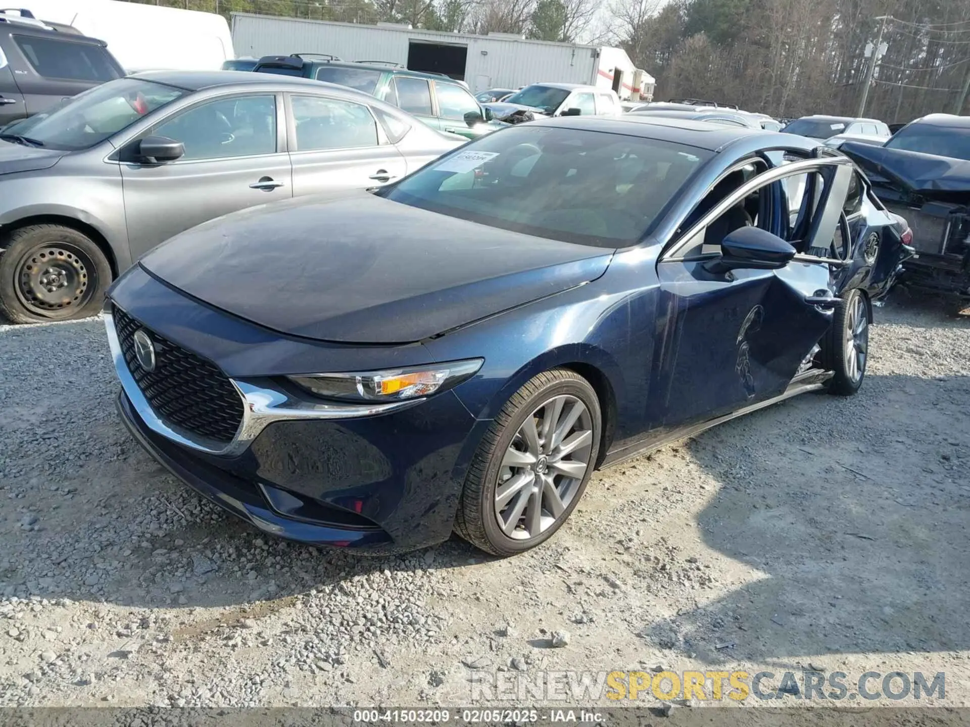 2 Photograph of a damaged car 3MZBPACMXRM435446 MAZDA MAZDA3 2024
