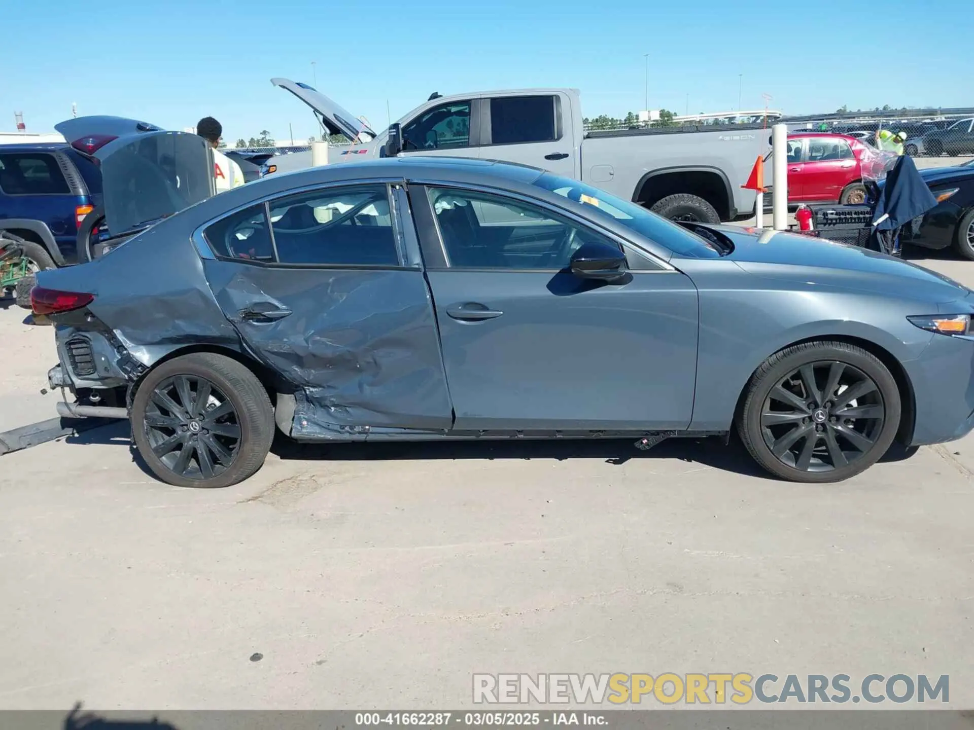 14 Photograph of a damaged car 3MZBPBCM2RM416184 MAZDA MAZDA3 2024