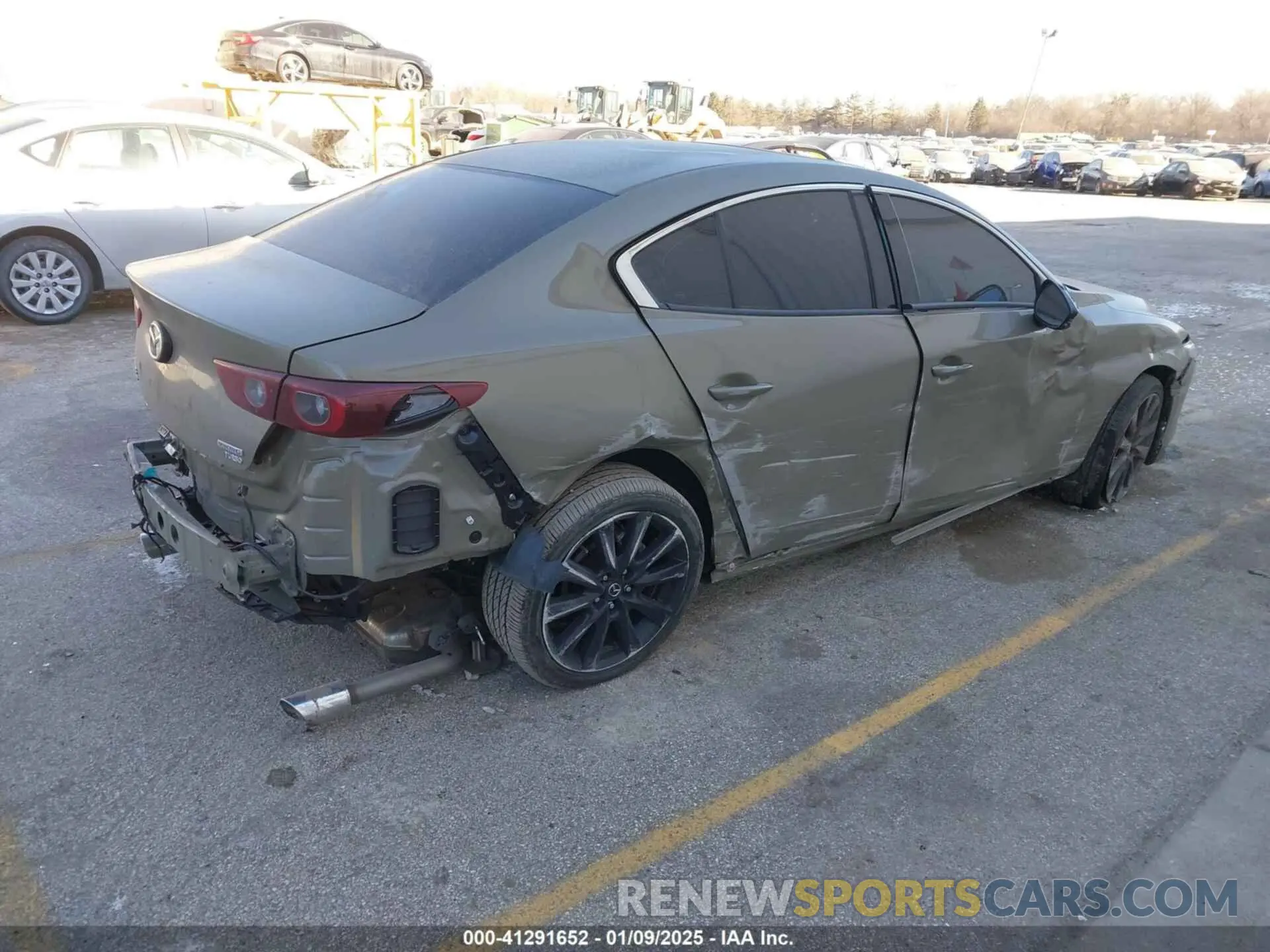 4 Photograph of a damaged car 3MZBPBXY0RM404743 MAZDA MAZDA3 2024