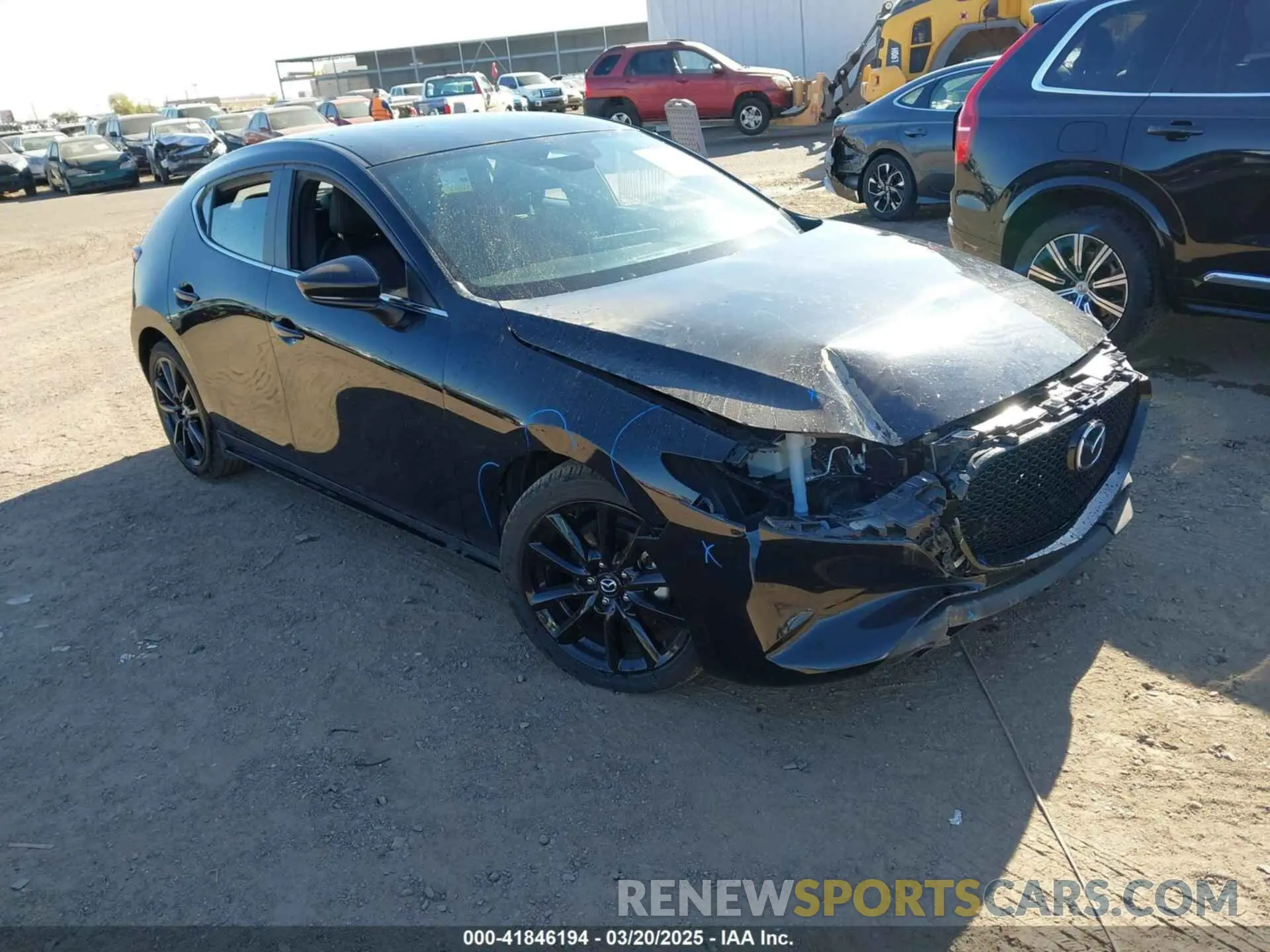 1 Photograph of a damaged car JM1BPAKM1R1706878 MAZDA MAZDA3 2024