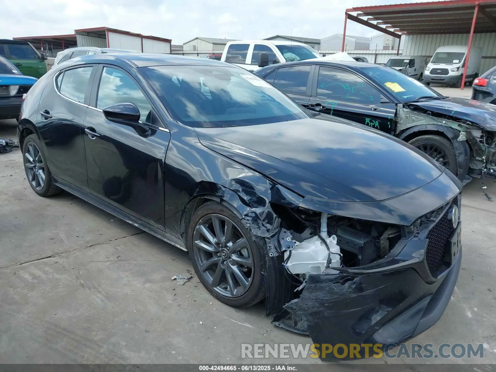 1 Photograph of a damaged car JM1BPALMXR1712922 MAZDA MAZDA3 2024