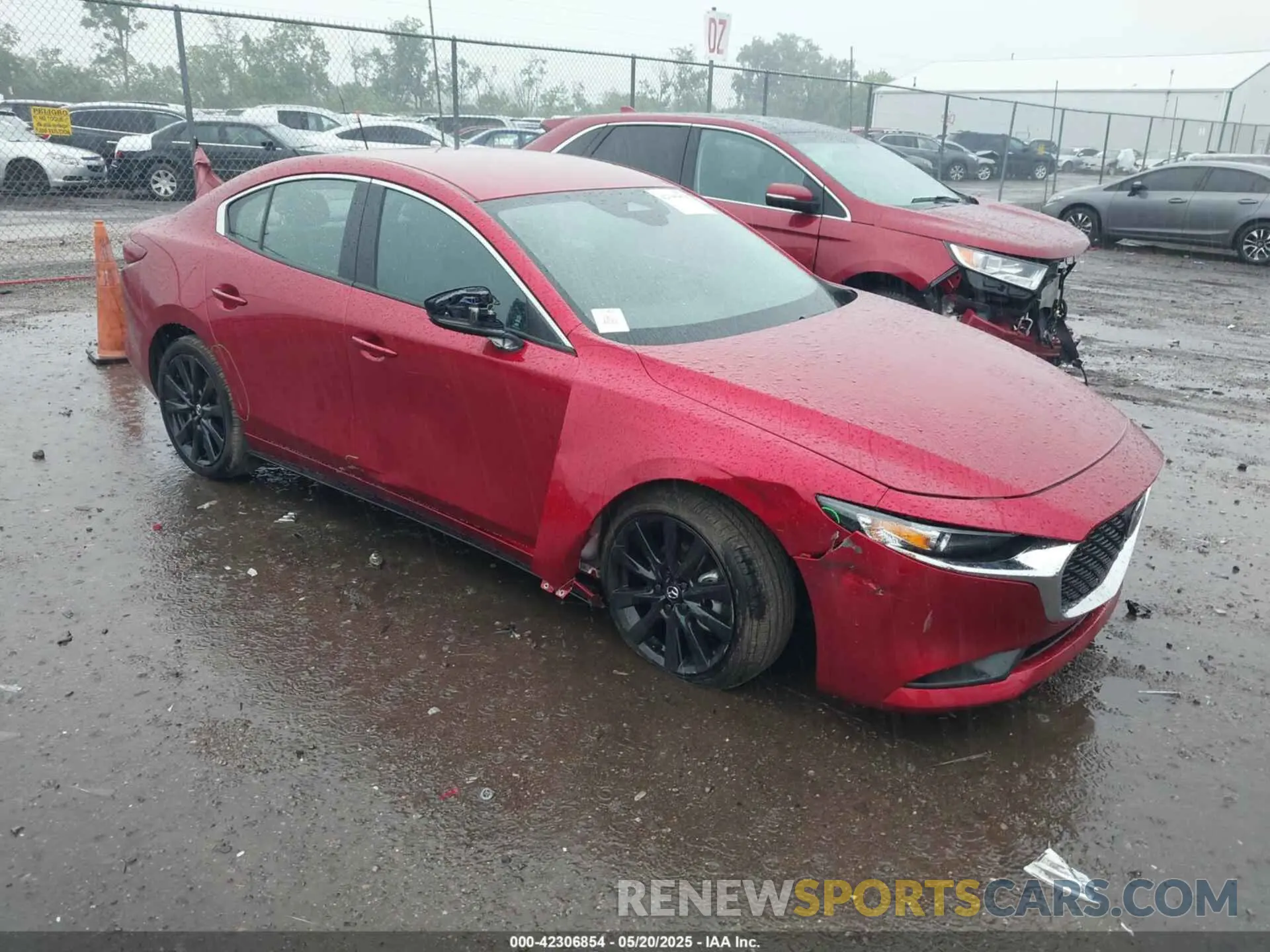1 Photograph of a damaged car 3MZBPABM3SM465542 MAZDA MAZDA3 2025