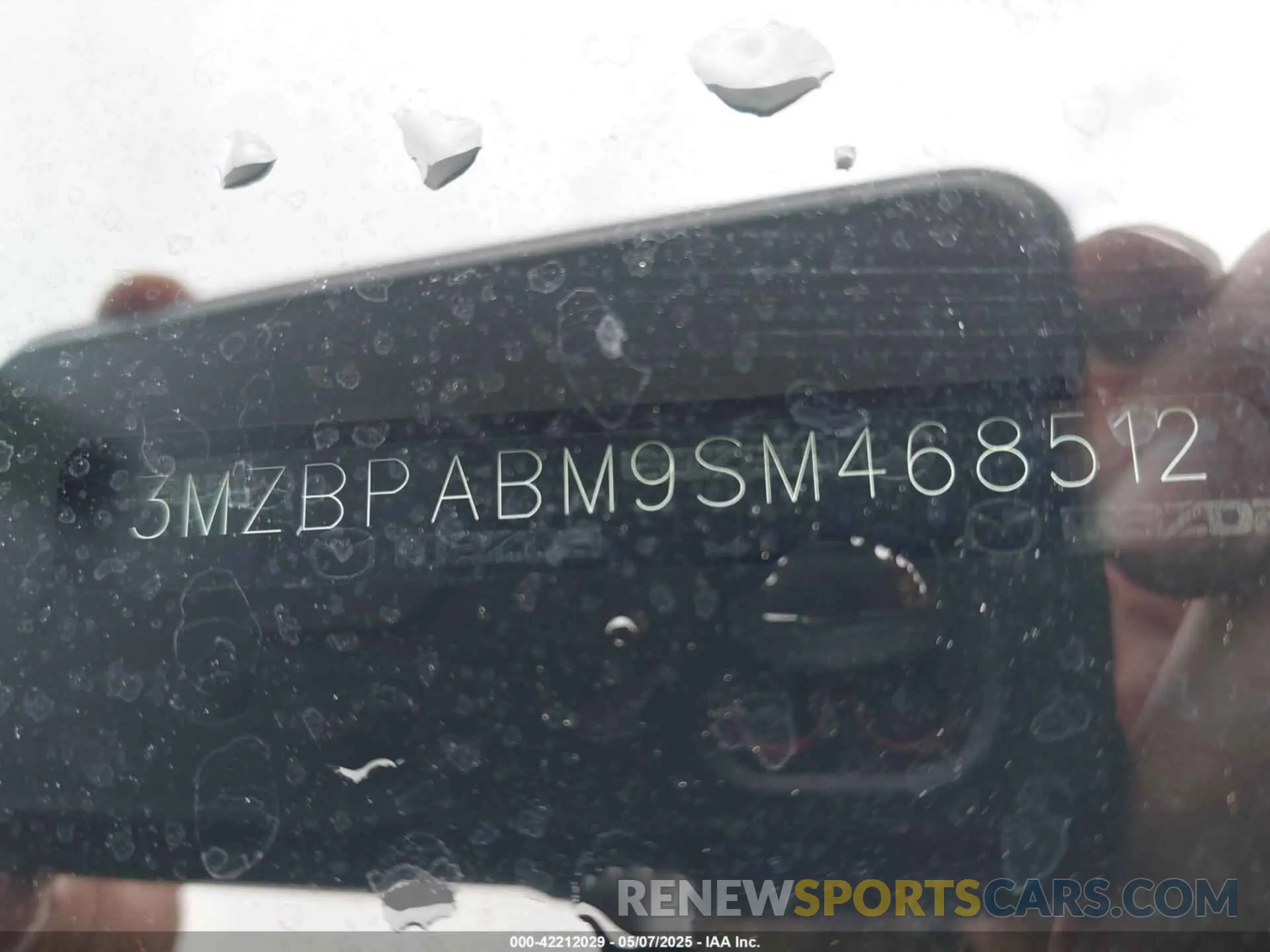 9 Фотография поврежденного автомобиля 3MZBPABM9SM468512 MAZDA MAZDA3 2025