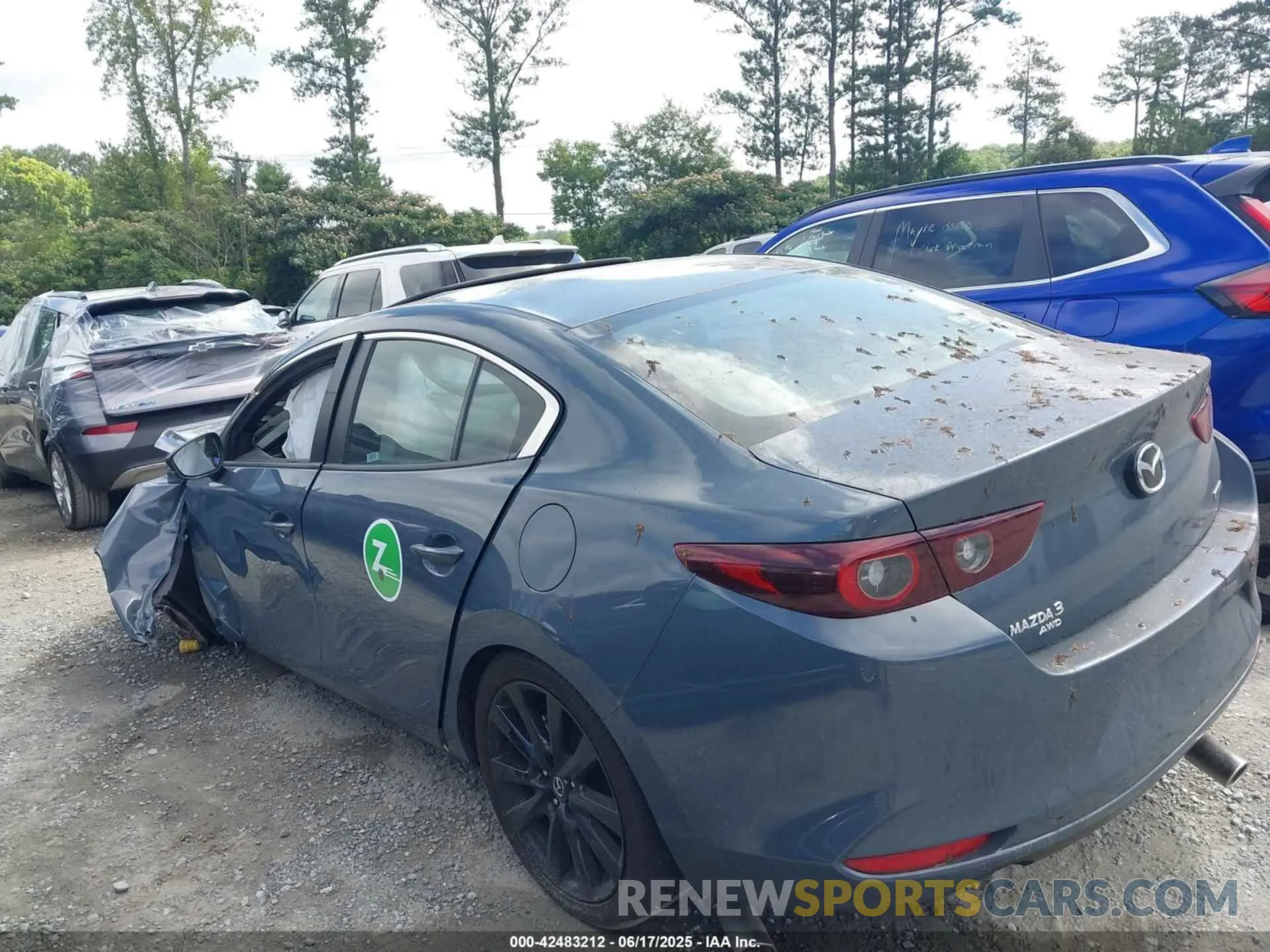 14 Photograph of a damaged car 3MZBPBCM4SM467451 MAZDA MAZDA3 2025