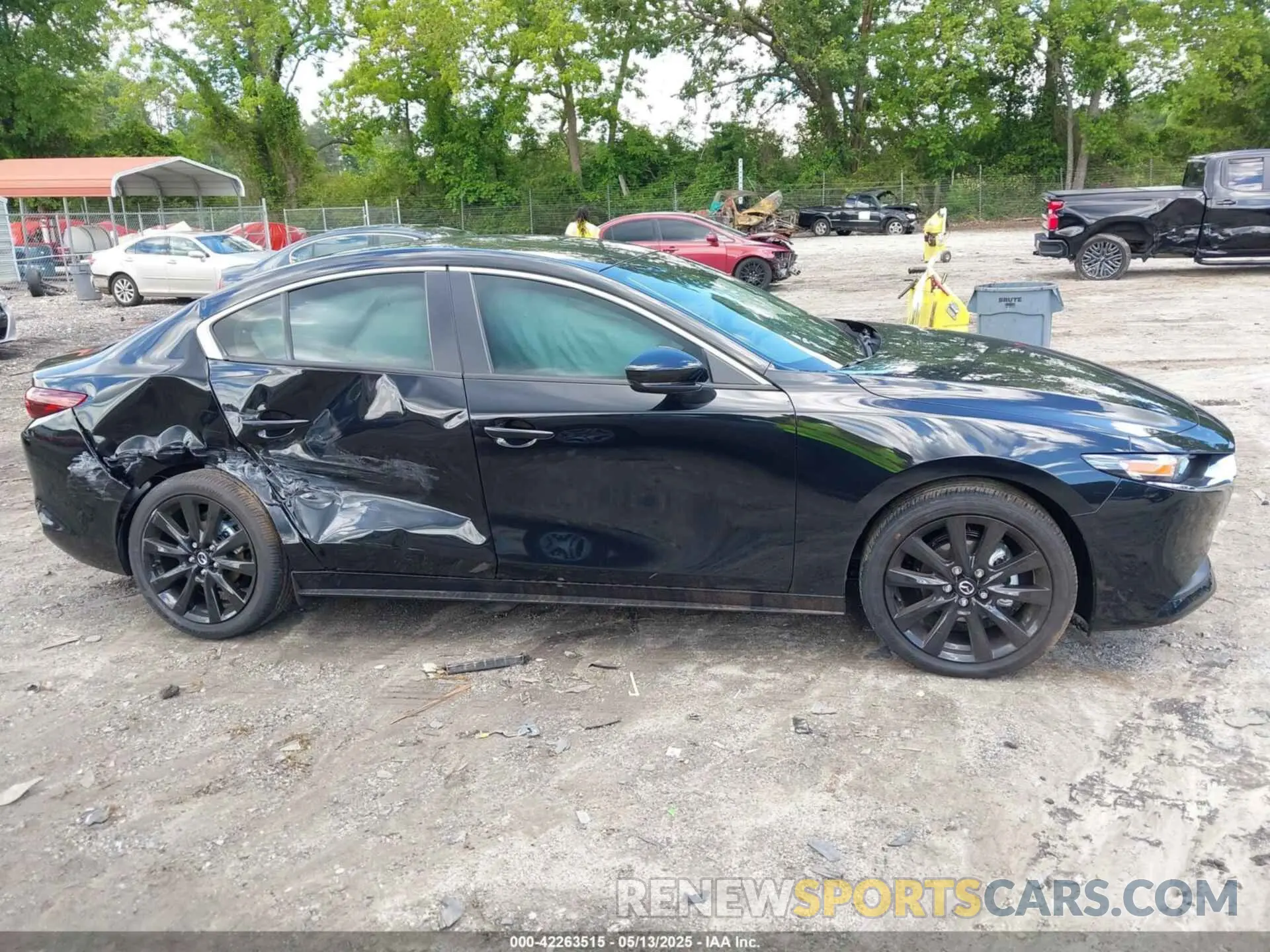 13 Photograph of a damaged car JM1BPABM8S1781776 MAZDA MAZDA3 2025