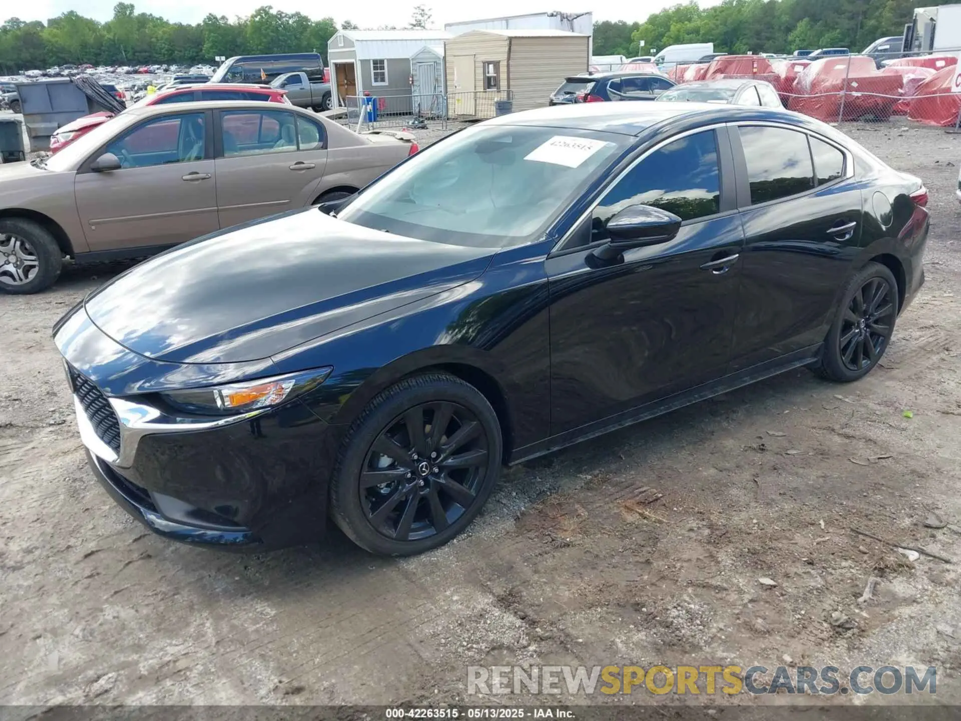 2 Photograph of a damaged car JM1BPABM8S1781776 MAZDA MAZDA3 2025